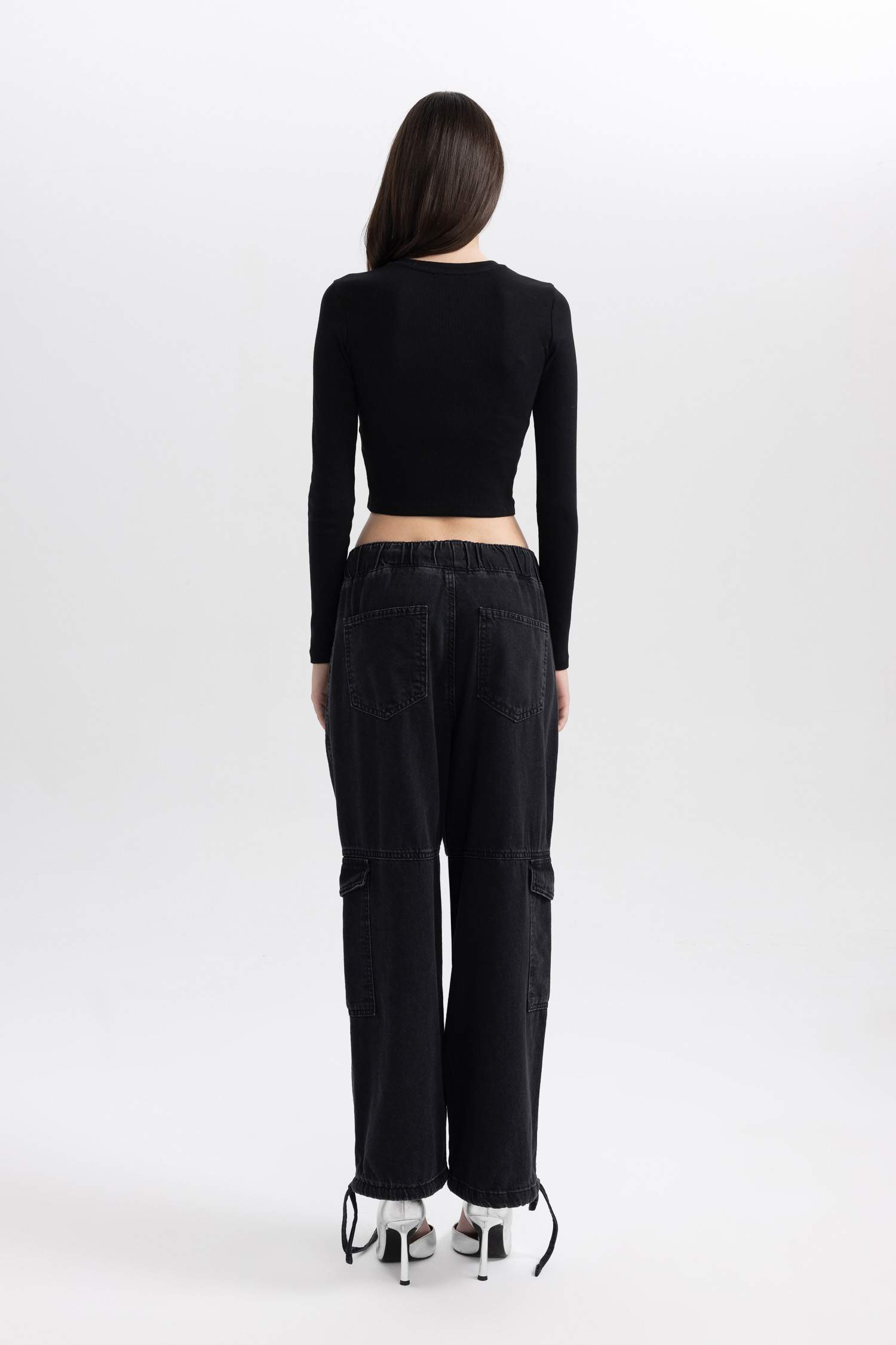 Брюки джоггеры из 100% хлопка