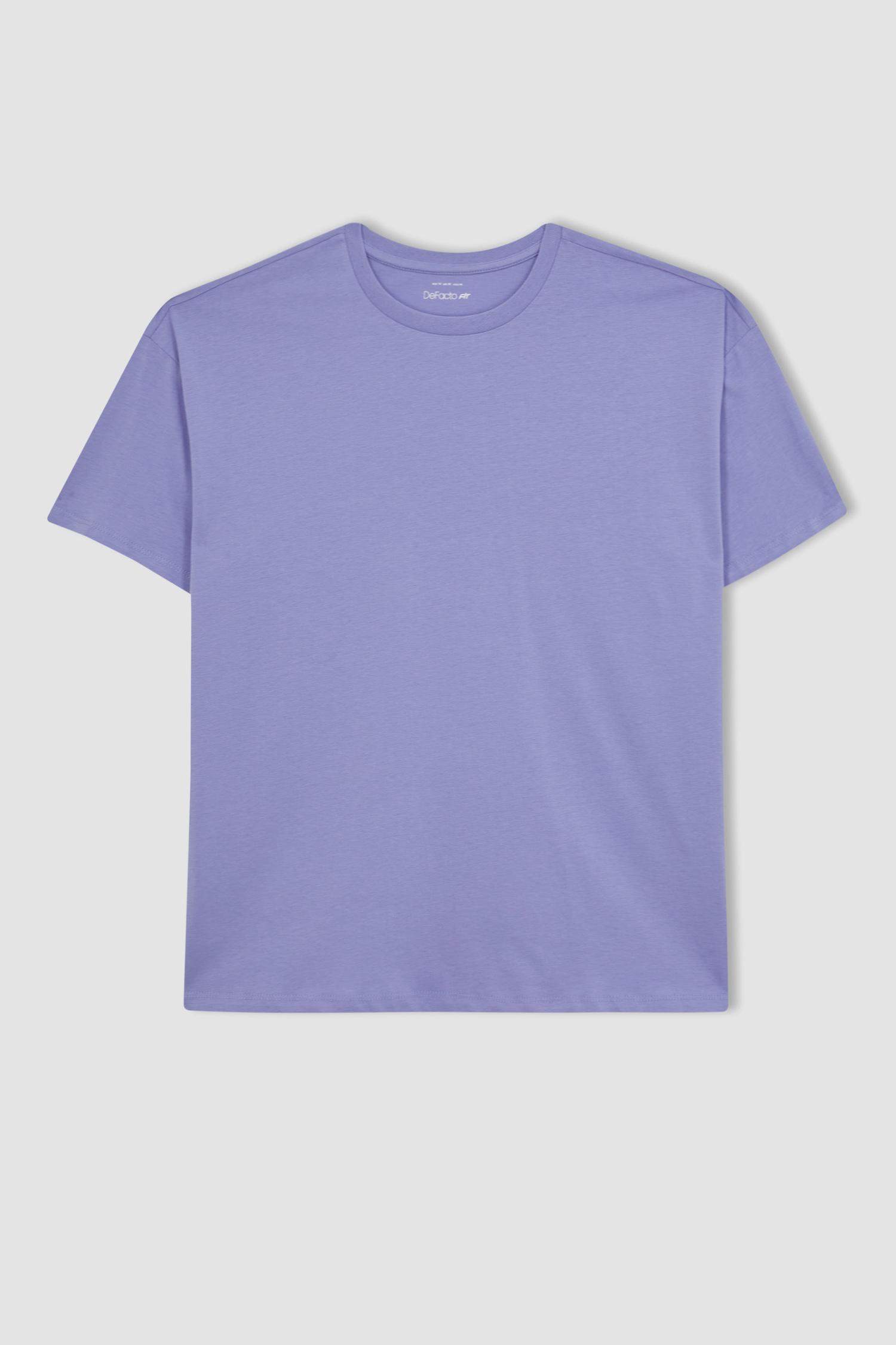 Oversize Fit Crew Neck Short Sleeve T-Shirt