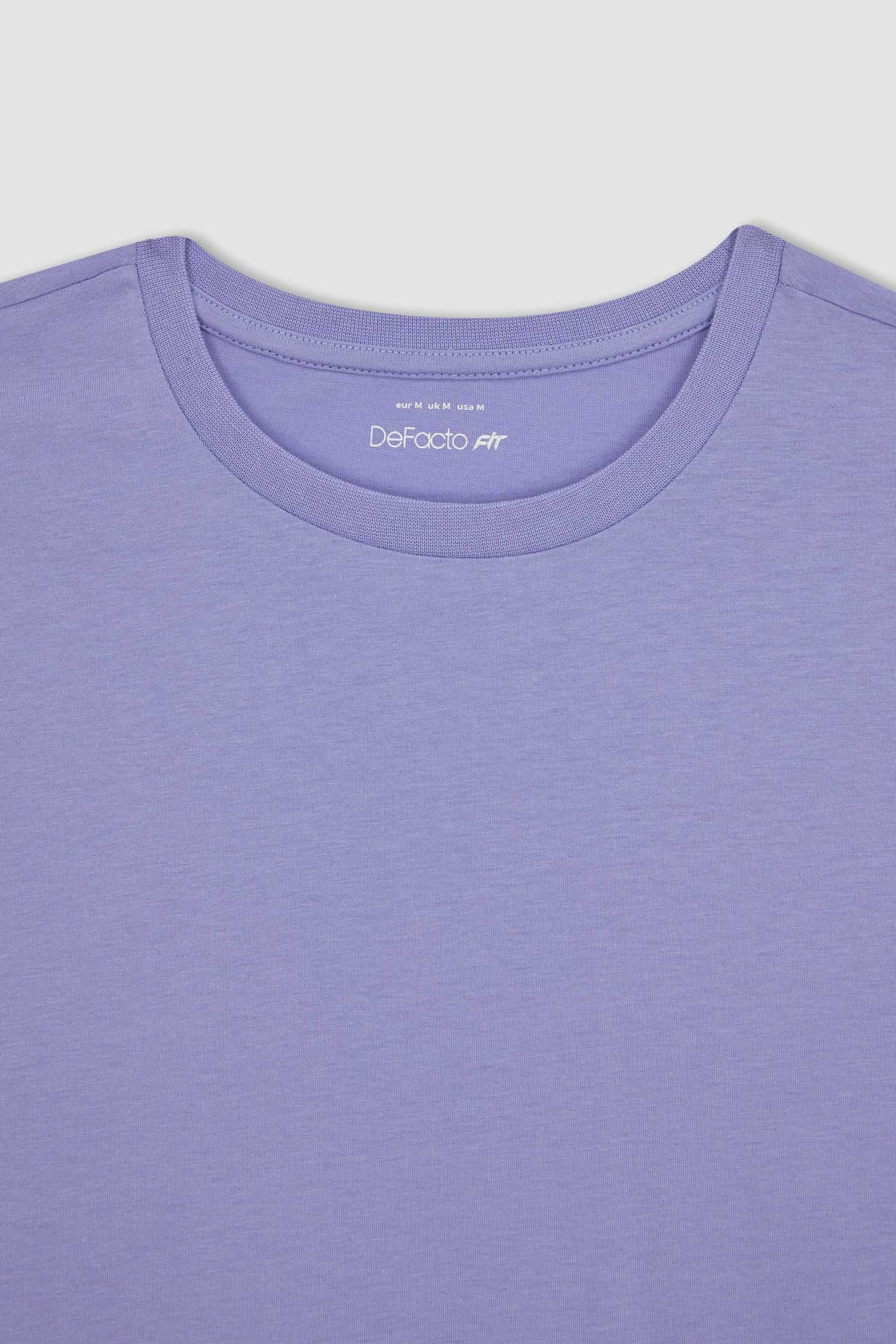 Oversize Fit Crew Neck Short Sleeve T-Shirt