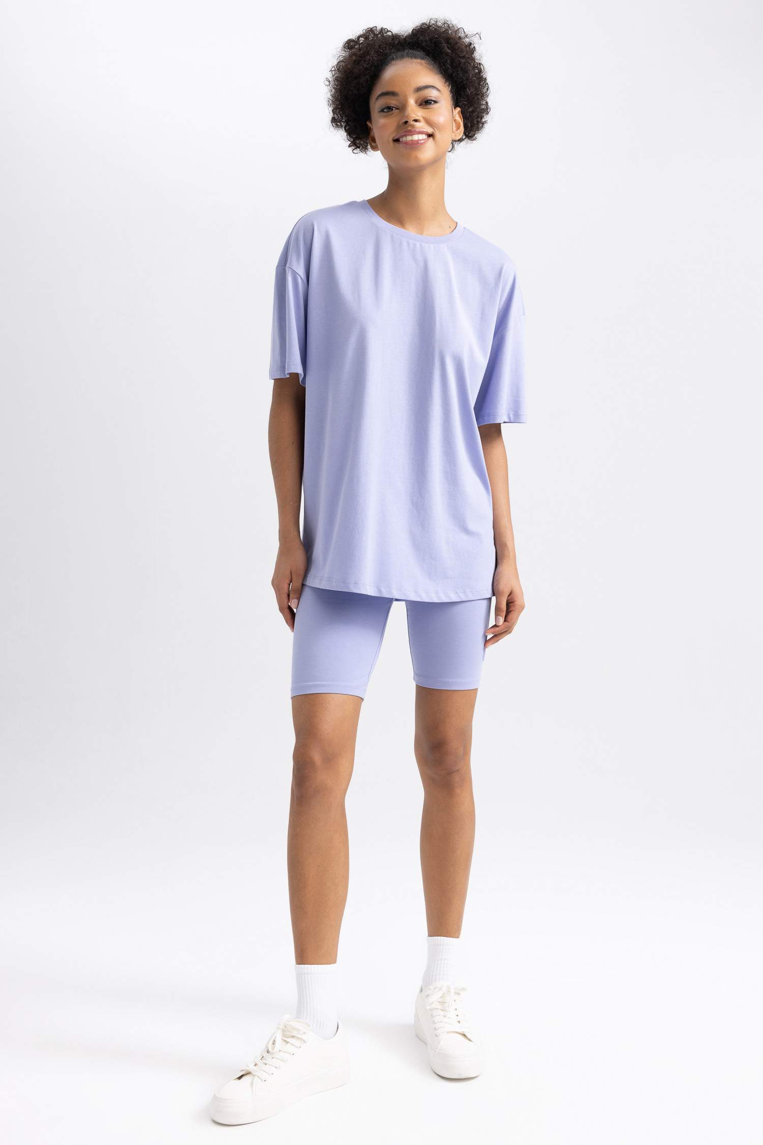 DeFactoFit Printed High Waist Cotton Leggings