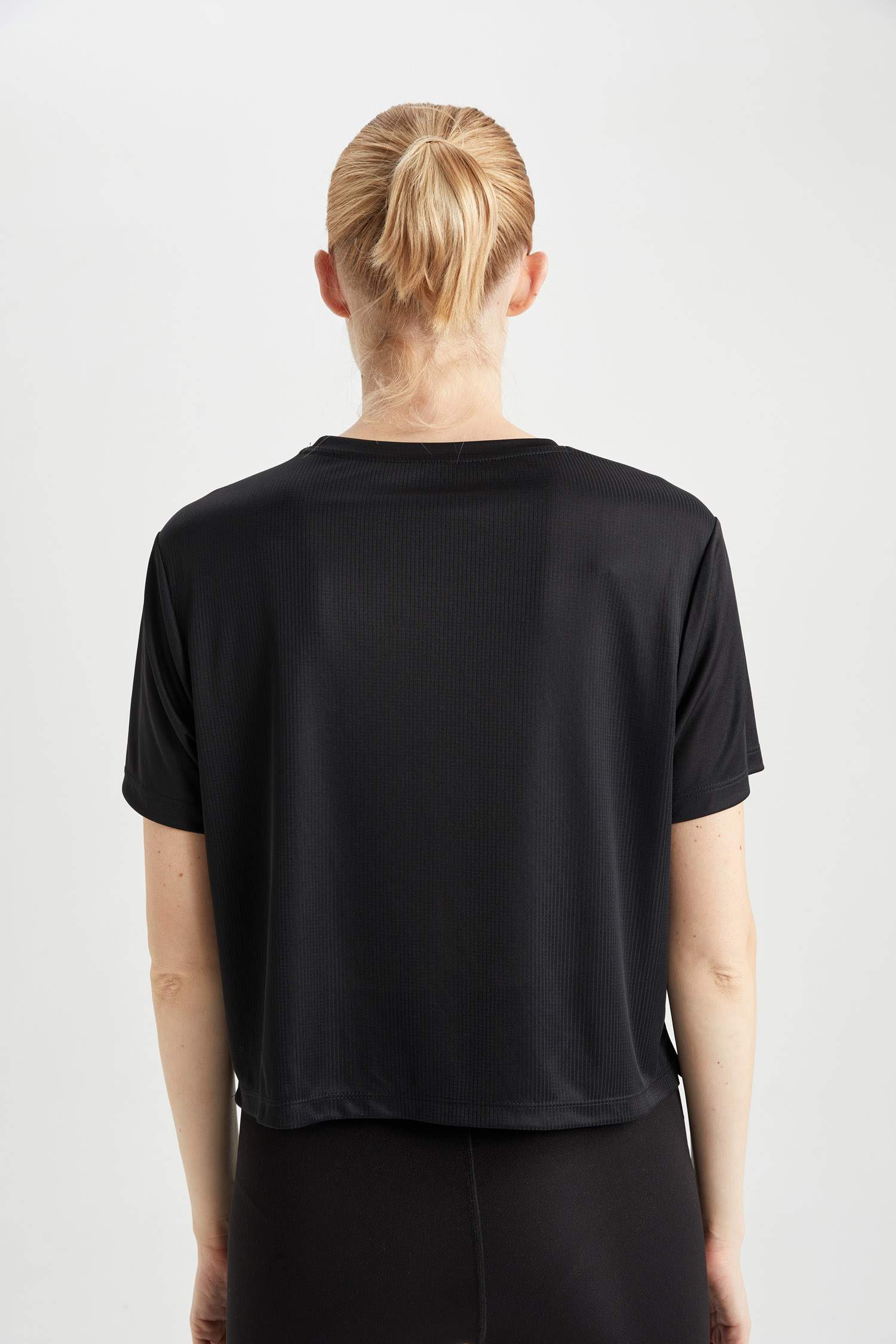 Loose Fit Crew Neck Sports T-Shirt