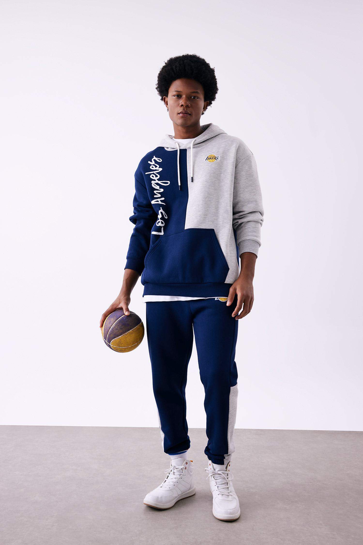 بنطلون جوجر قصة عادية من لوس أنجلوس ليكرز