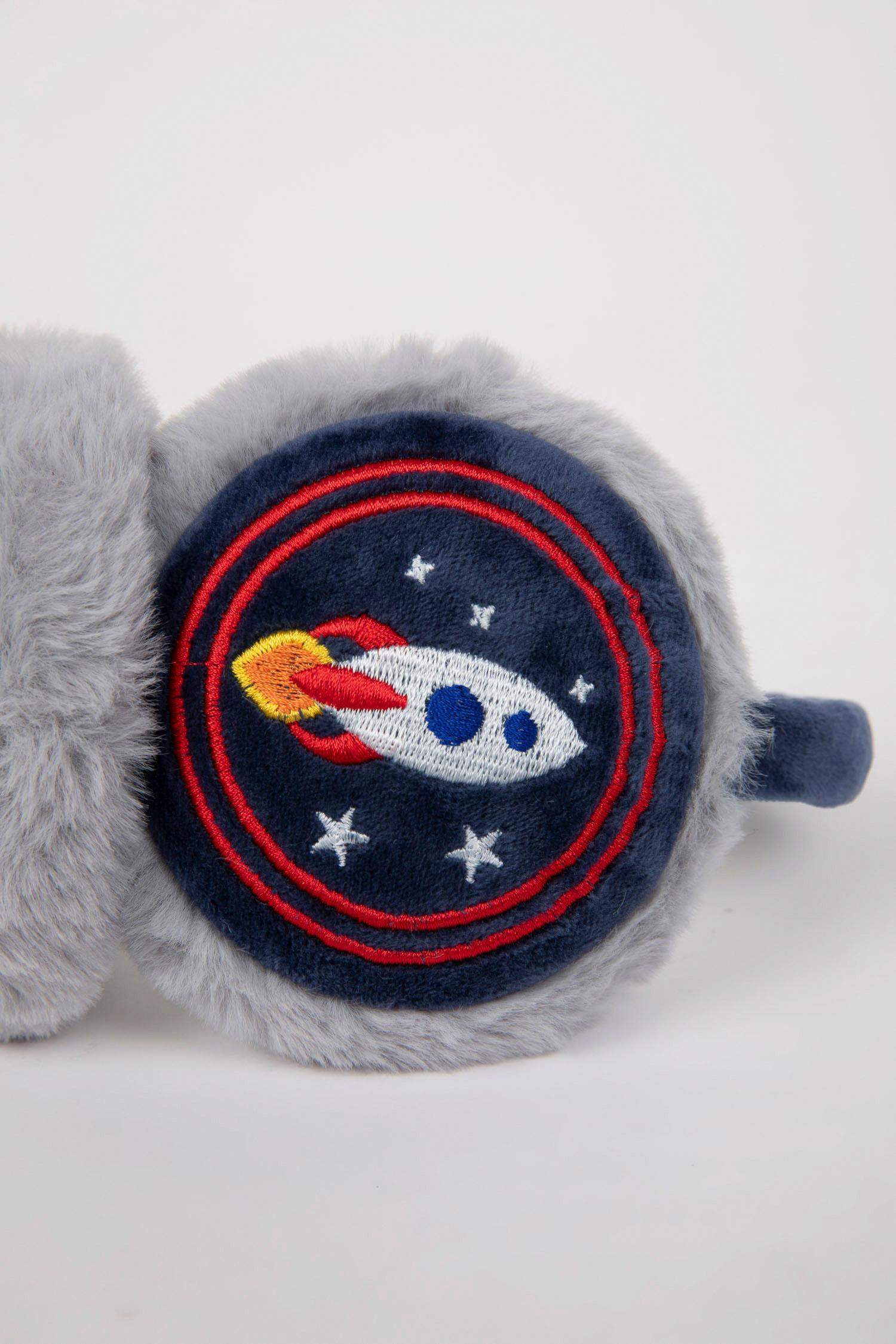 Cache-oreilles brodés pour Garçon