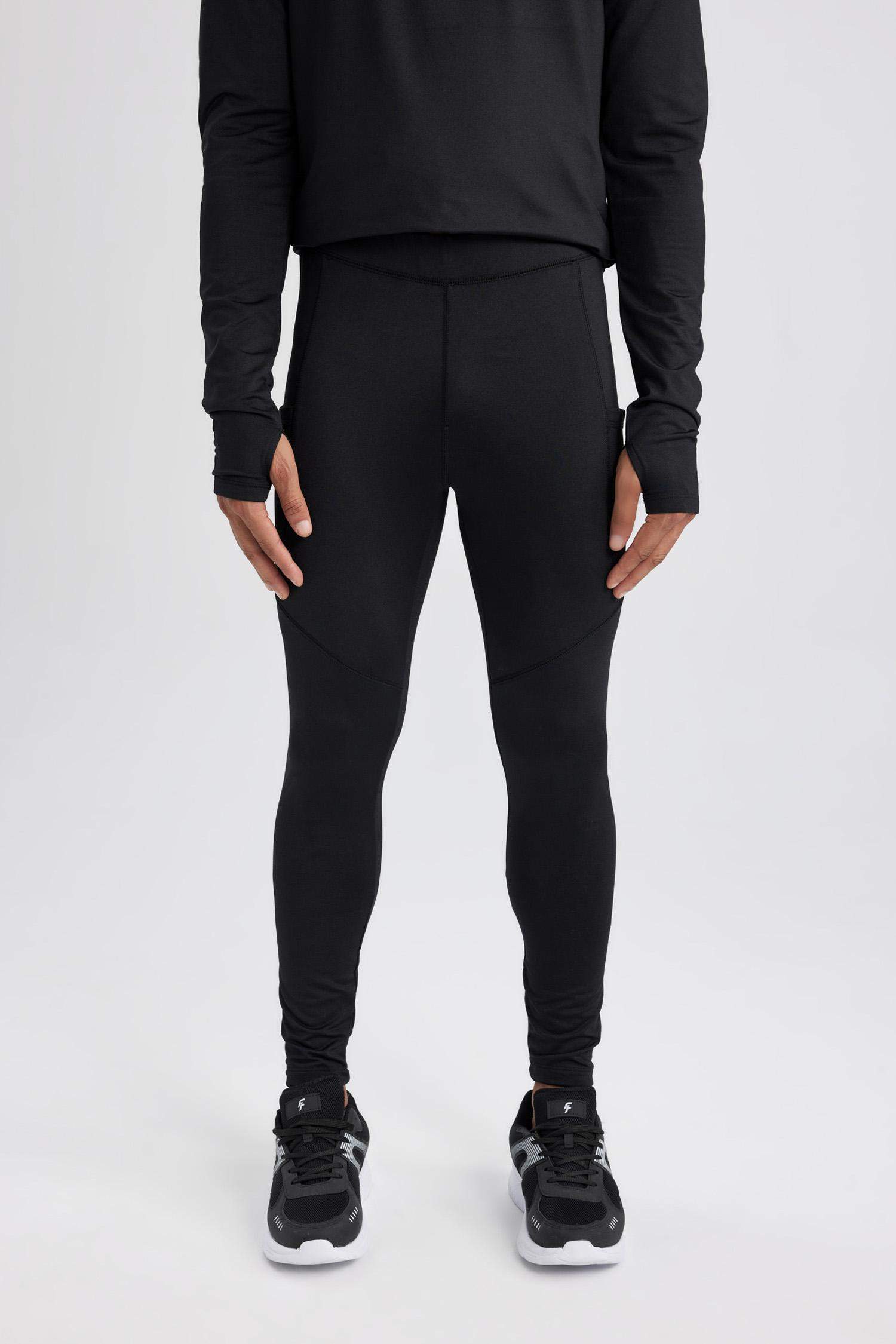 ليجن رياضي سليم فيت بخصر عادي من DeFactoFit