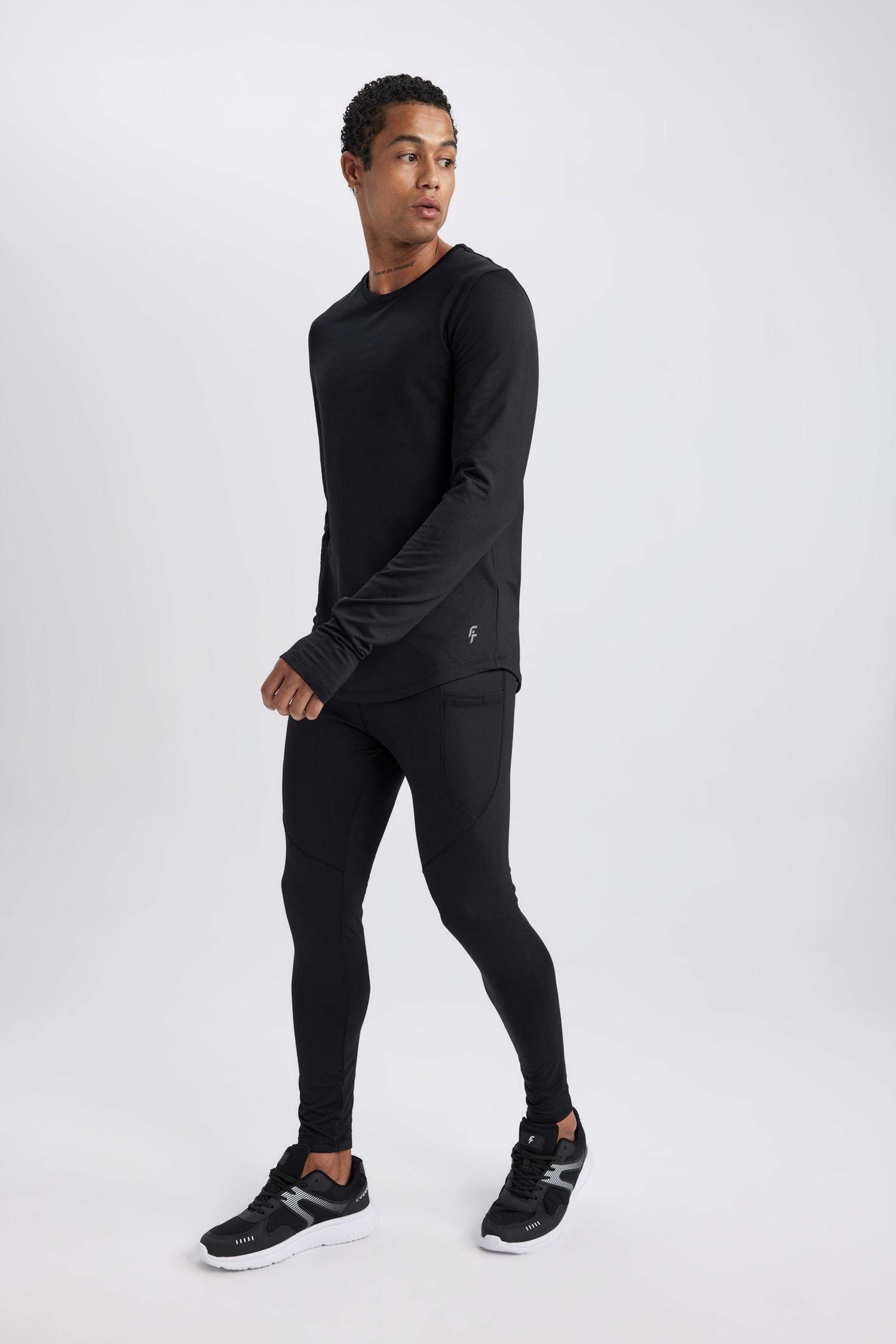 ليجن رياضي سليم فيت بخصر عادي من DeFactoFit