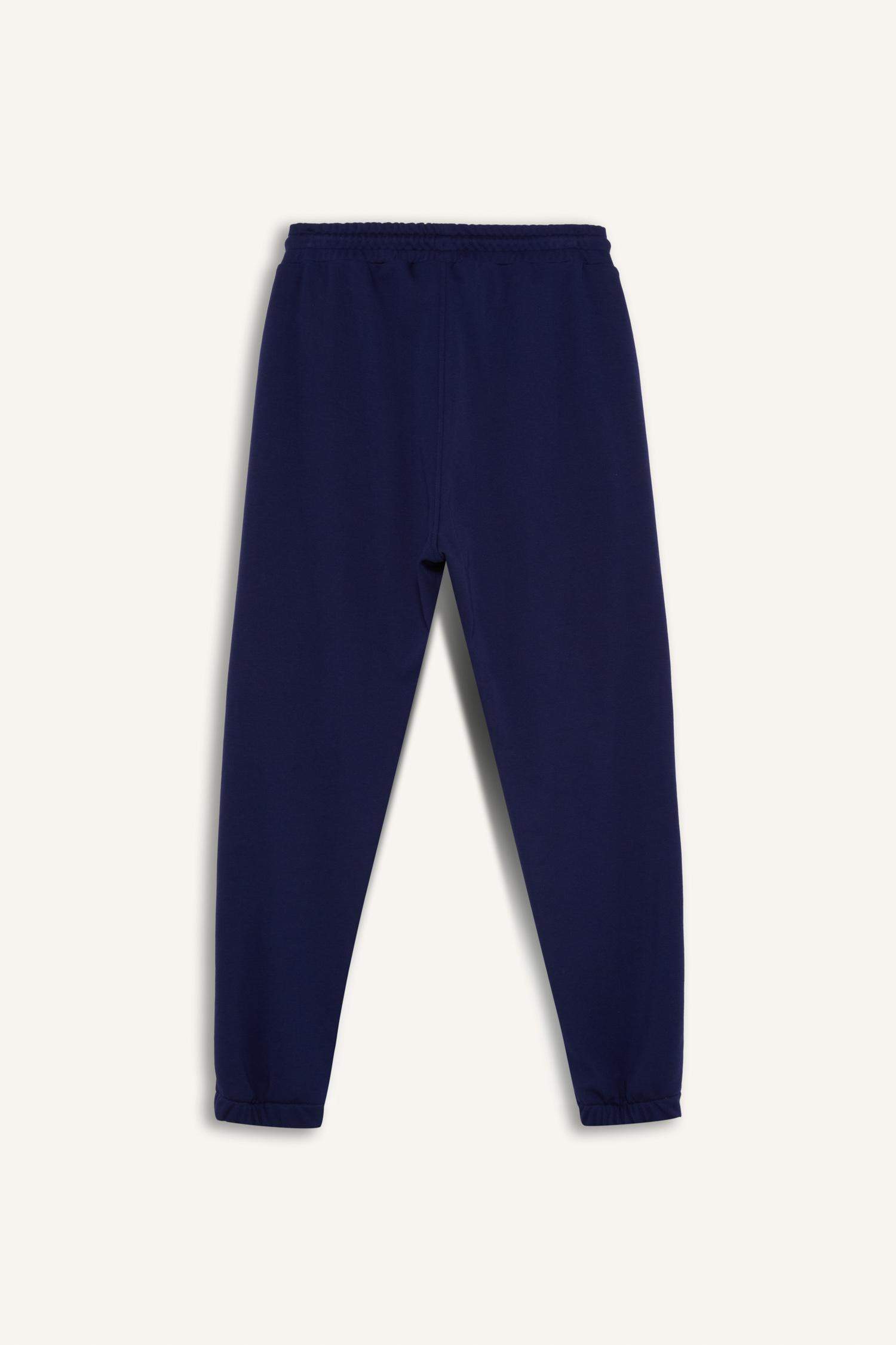 DeFactoFit NBA Wordmark Jogger Eşofman Altı Standart Fit Cepli Beli Bağcıklı 