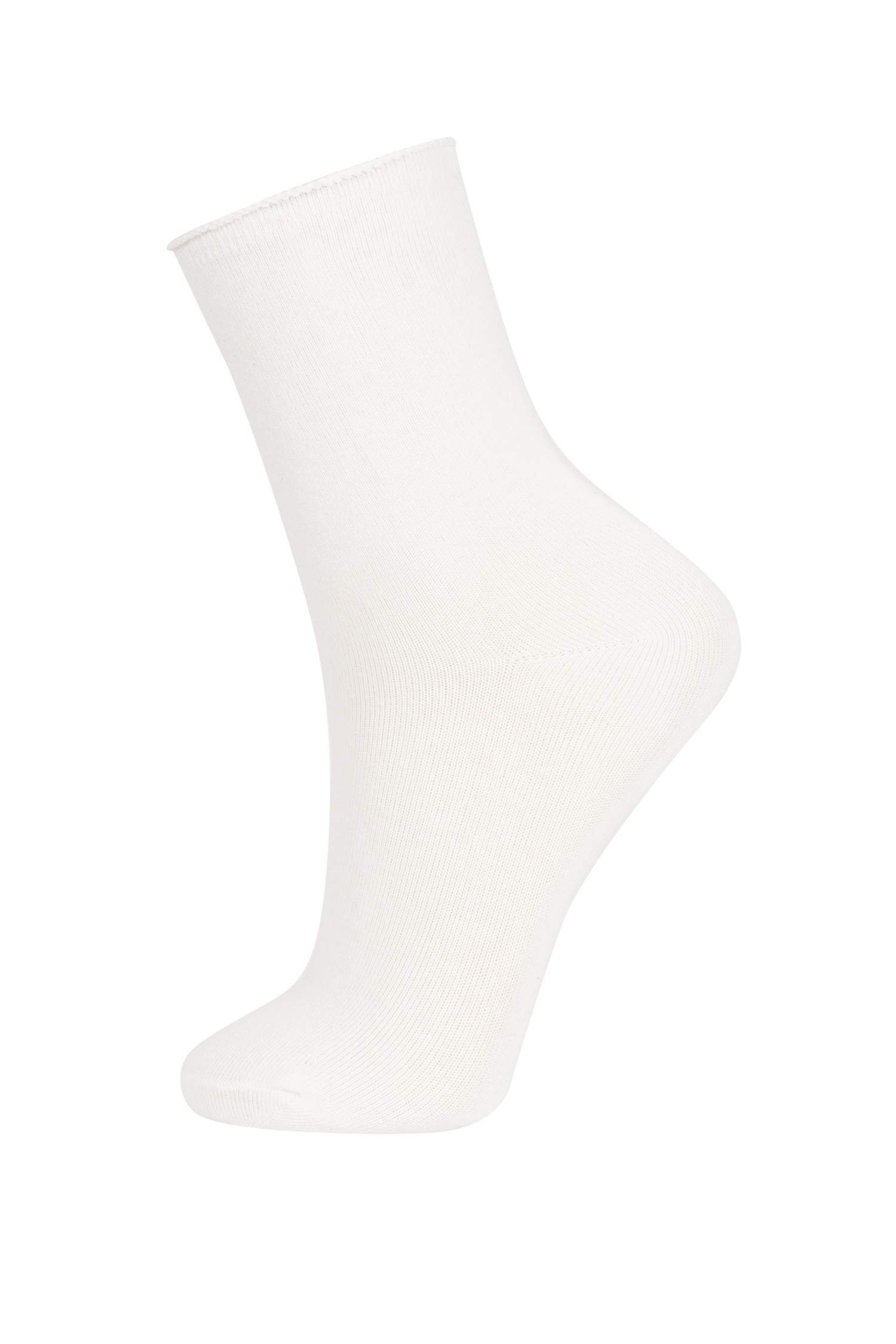 Kadın 3'lü Pamuklu Uzun Çorap