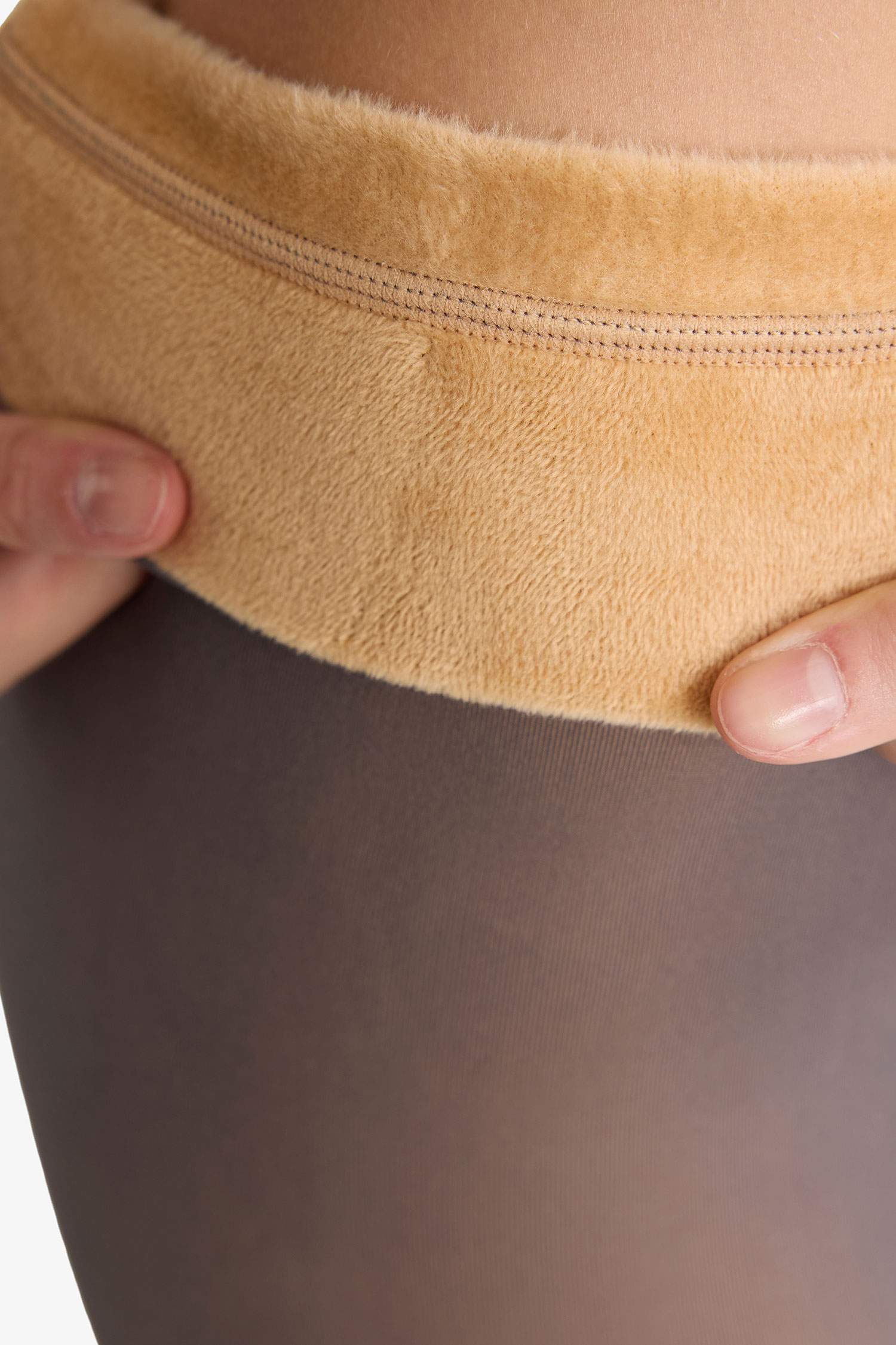 Kadın Gri Termal Külotlu Çorap