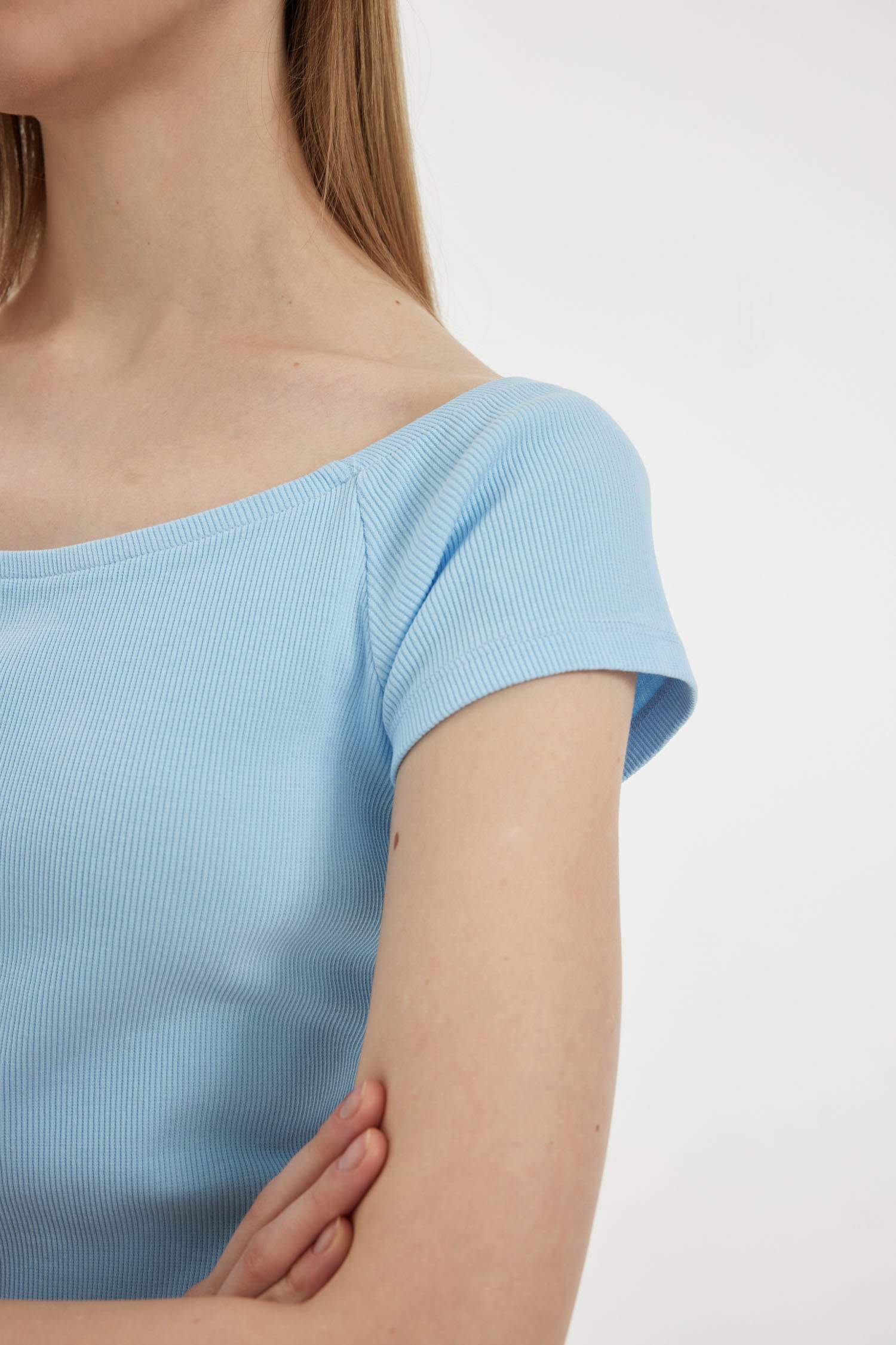 فستان قصير مضلع بوديكون بدون حمالات