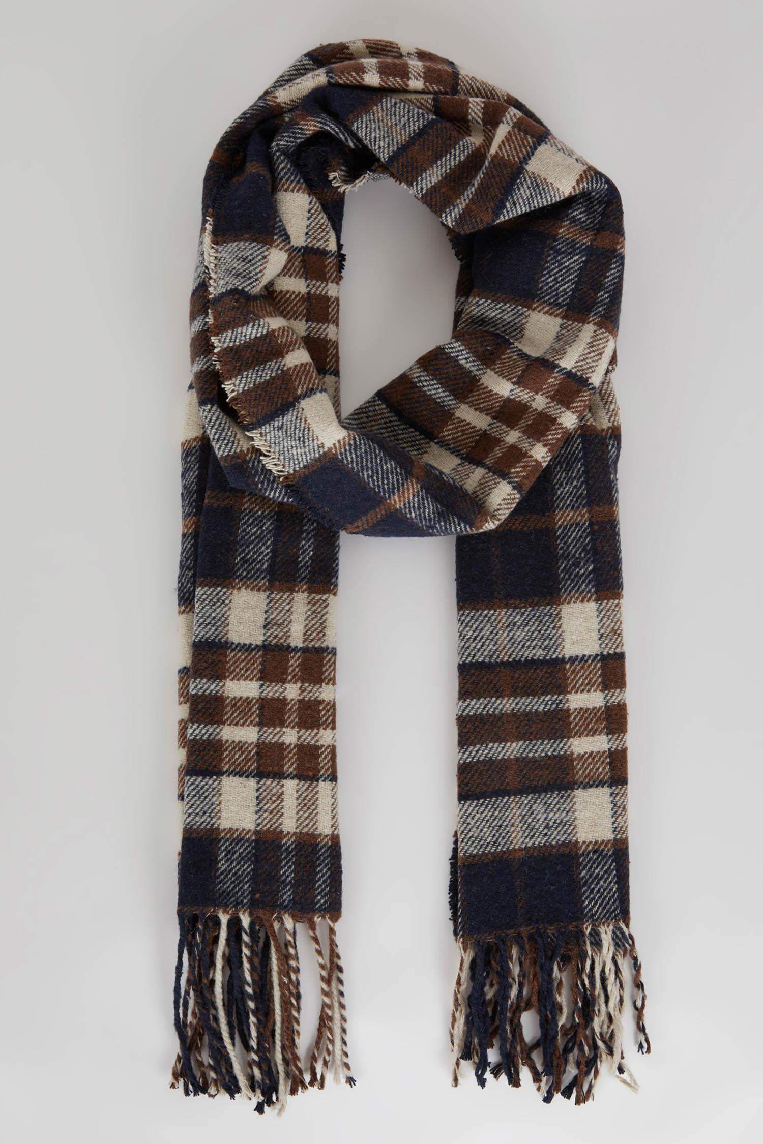 Шарф Плед вязанный для чоловіків