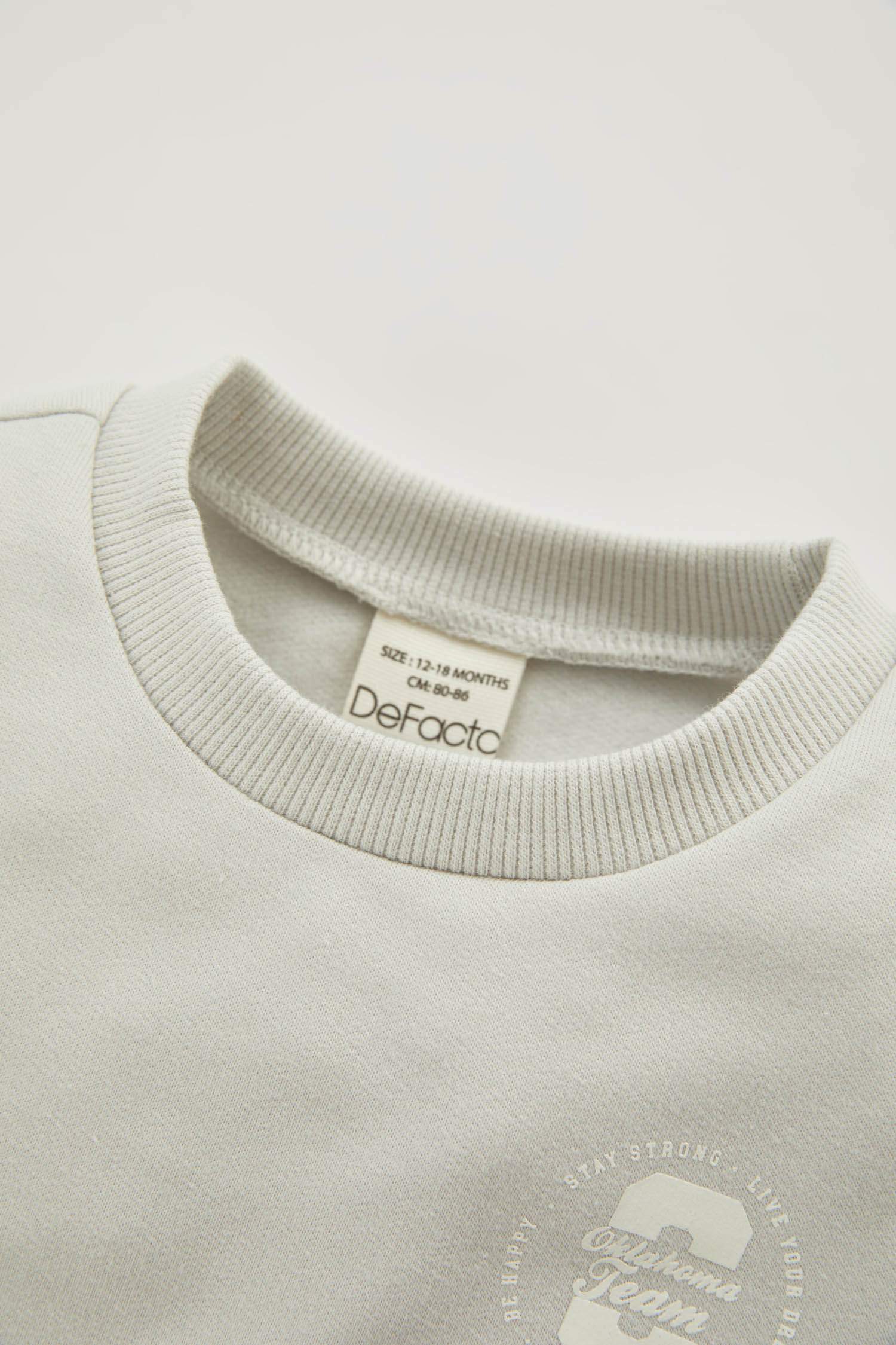 Свитшот с принтом из тонкой ткани для малышей мальчиков, 2 шт