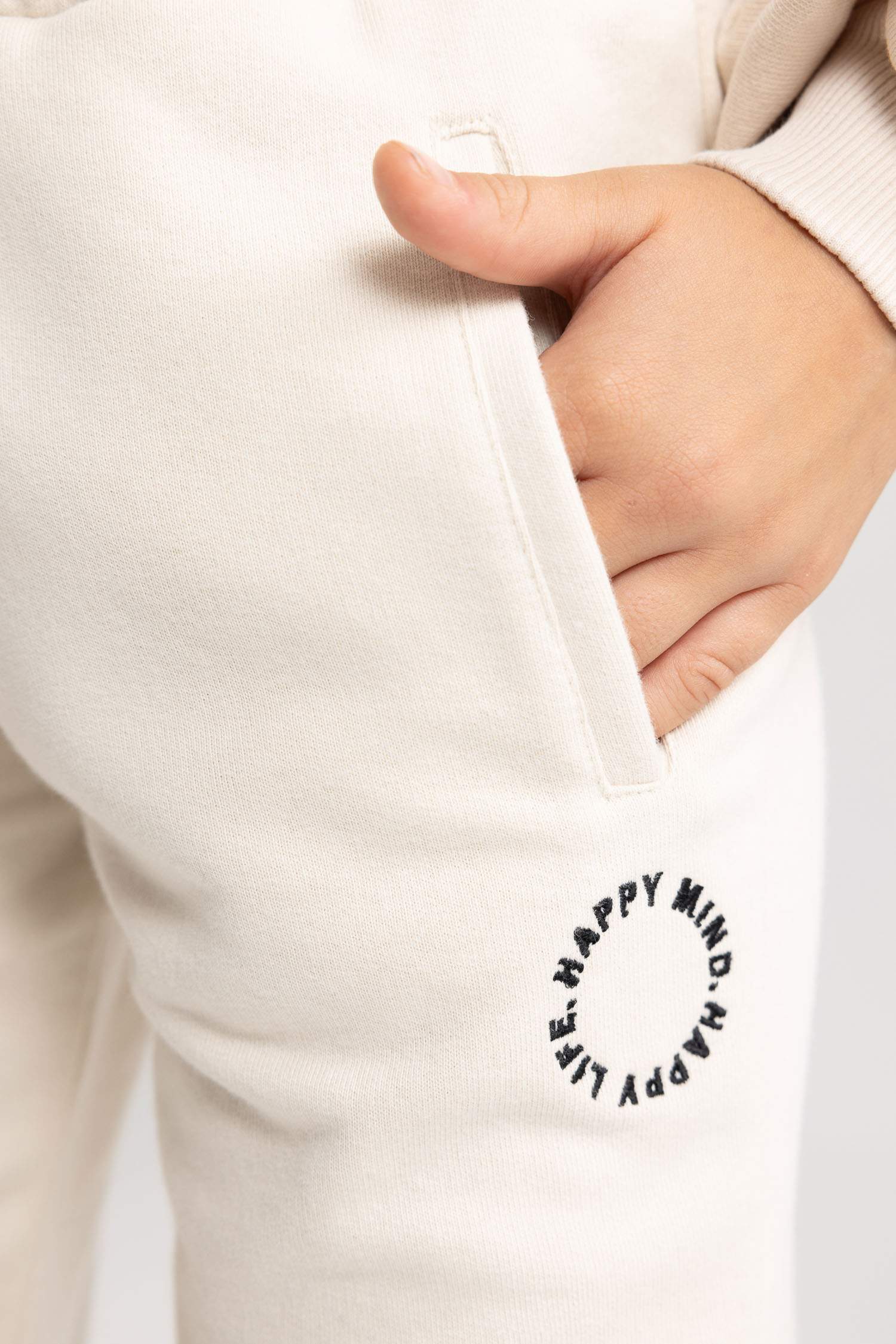 Штаны джоггеры с принтом для девочек, Школьная коллекция