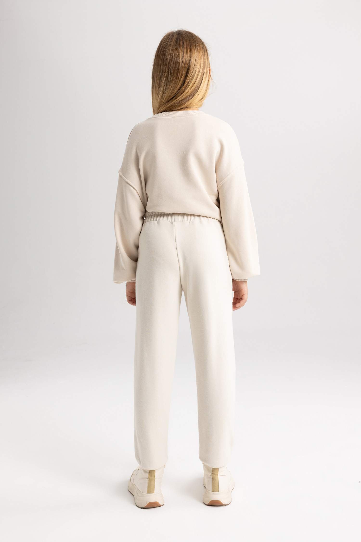 Штаны джоггеры с принтом для девочек, Школьная коллекция