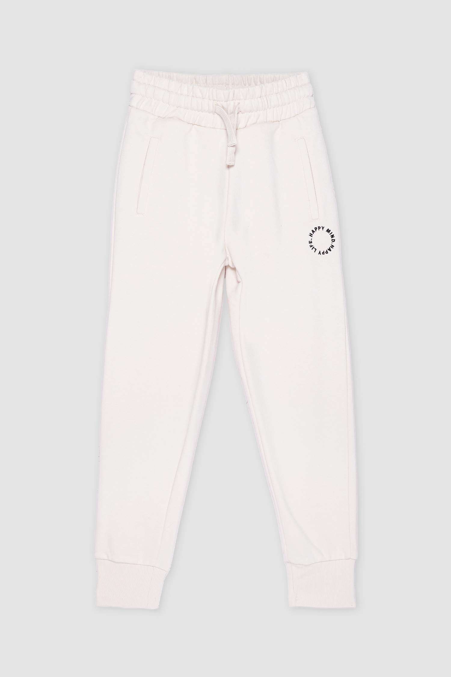 Штаны джоггеры с принтом для девочек, Школьная коллекция