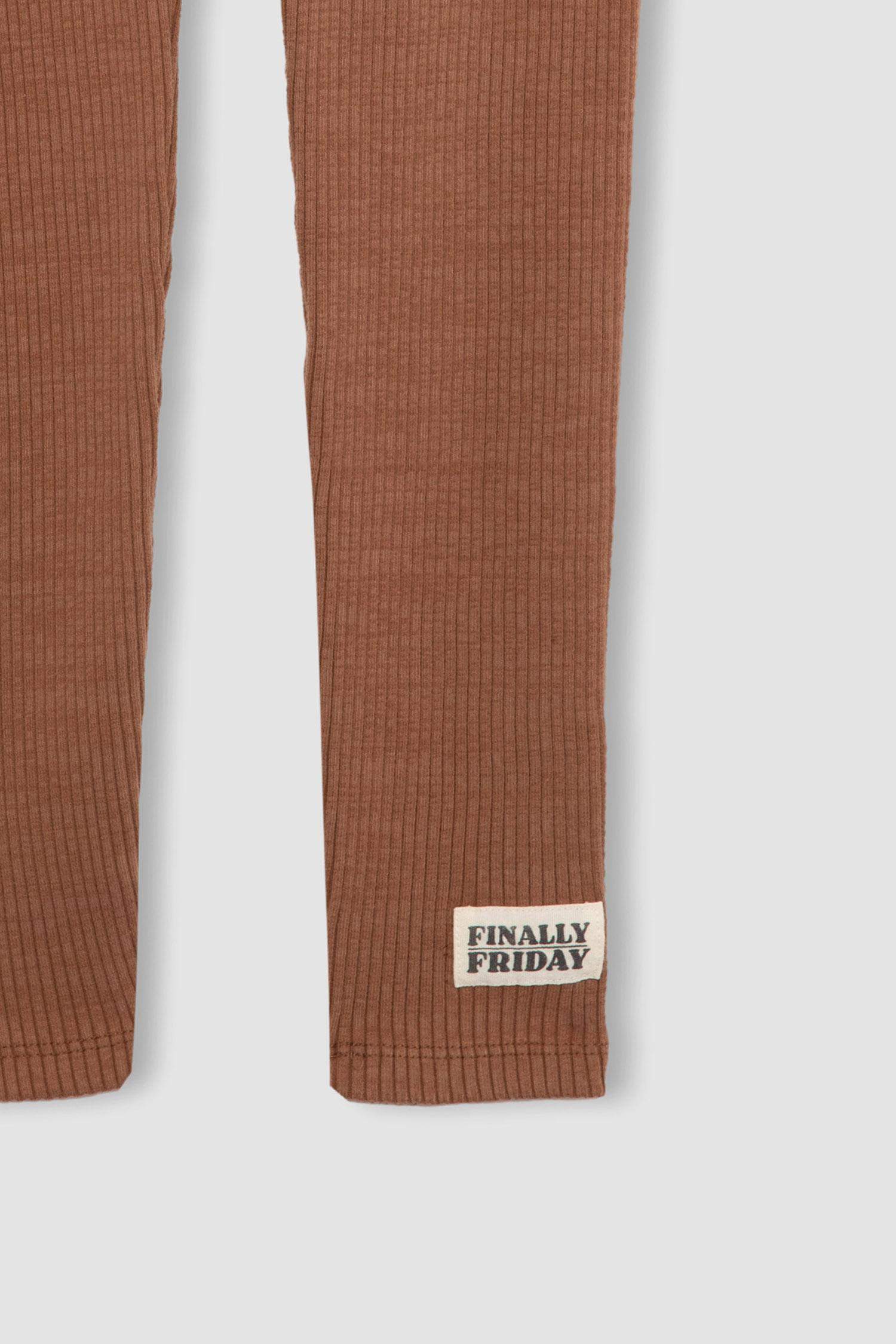 Girl Long Ribbed Camisole Leggings