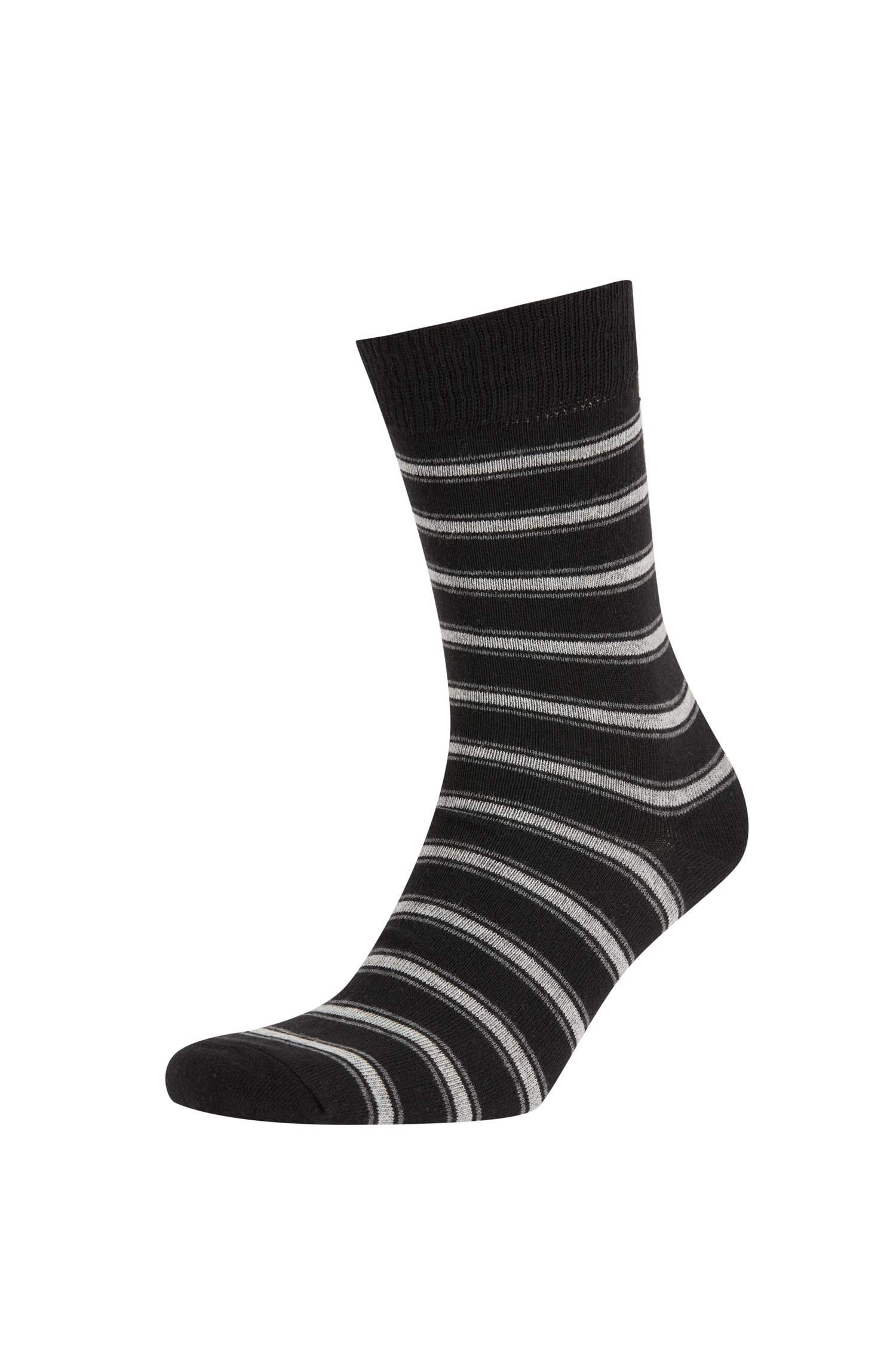 جوارب طويلة قطن - 5 قطع