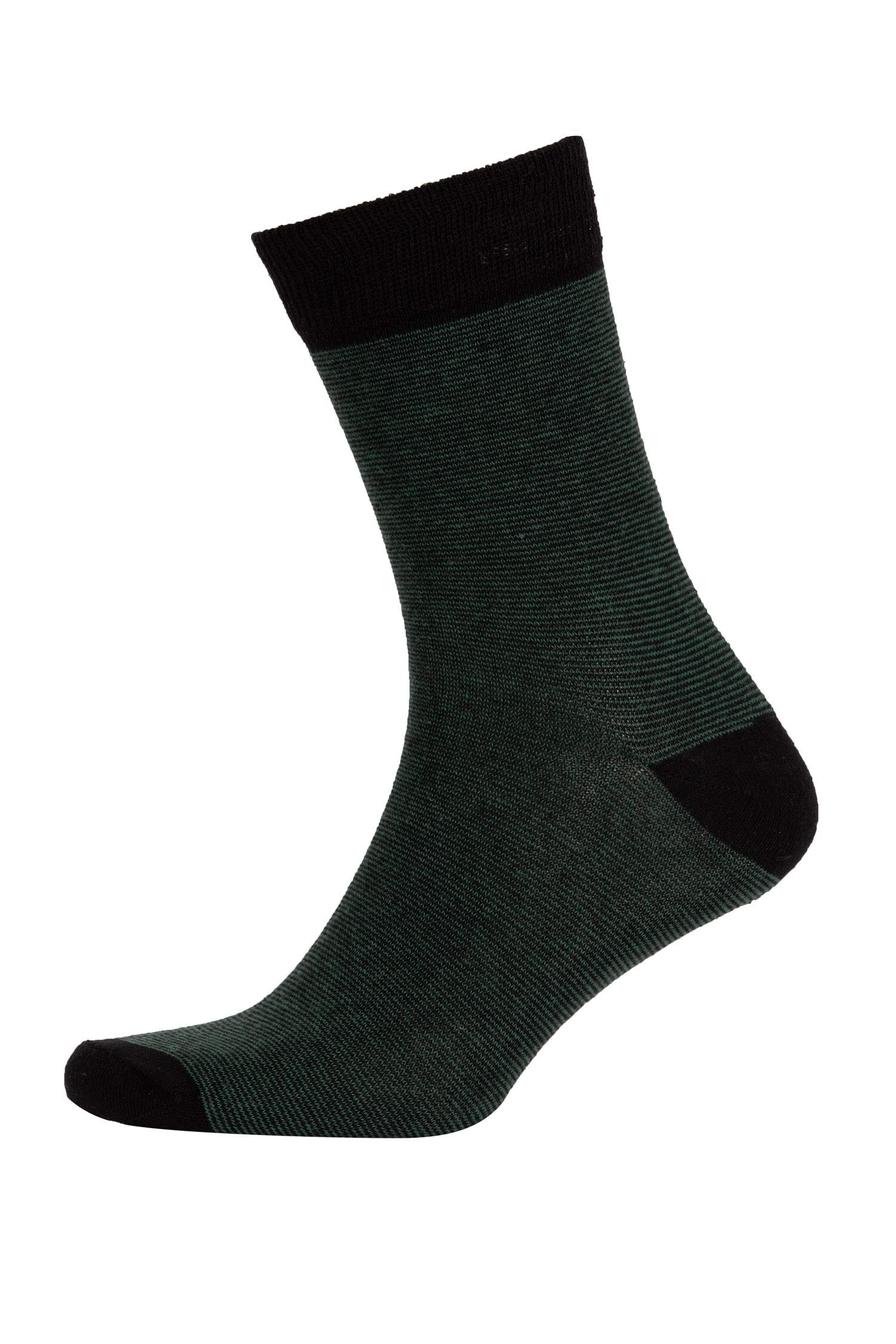 Man Printed 5 Piece Long sock