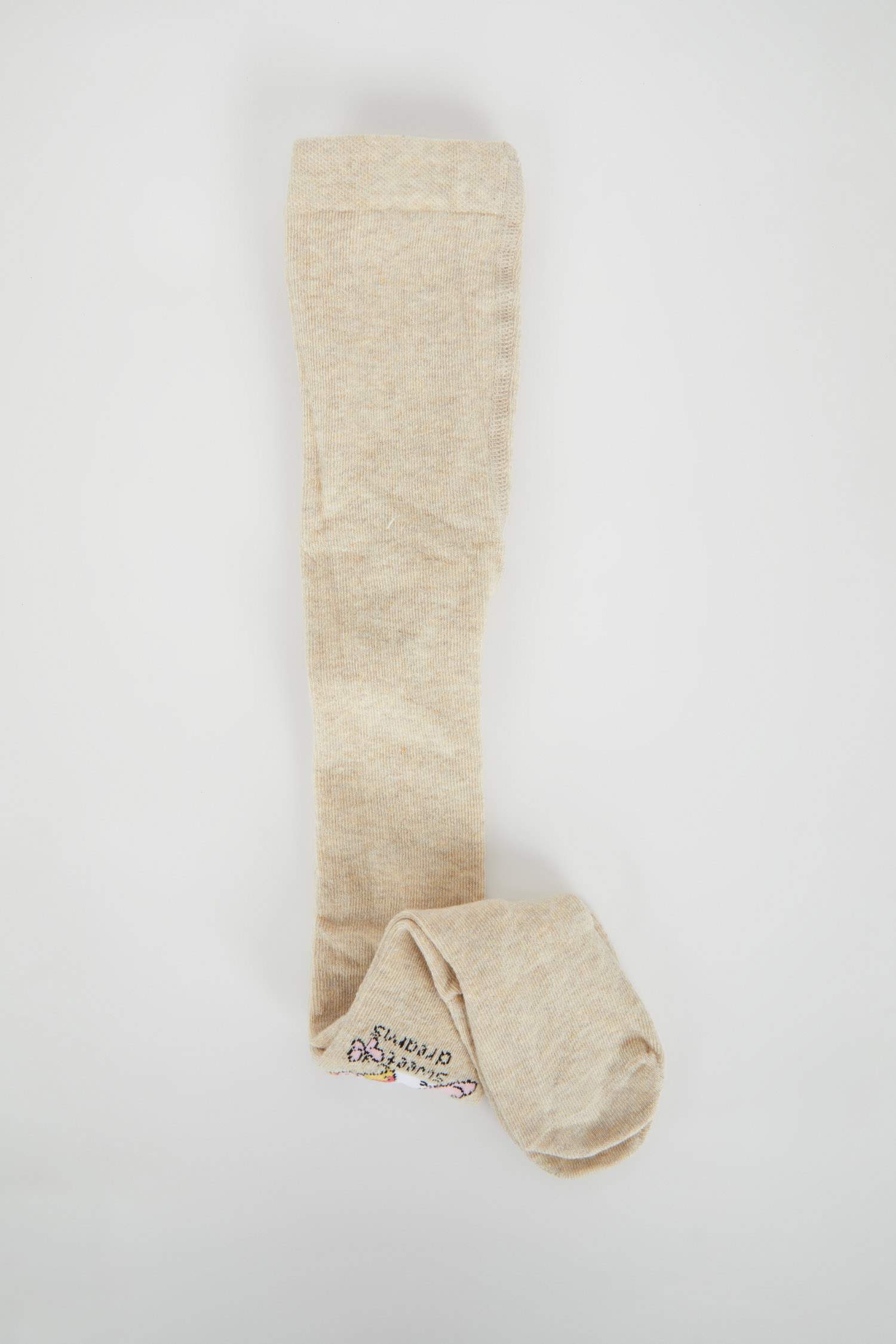 Kız Bebek Kaydırmaz Taban Pamuklu Külotlu Çorap