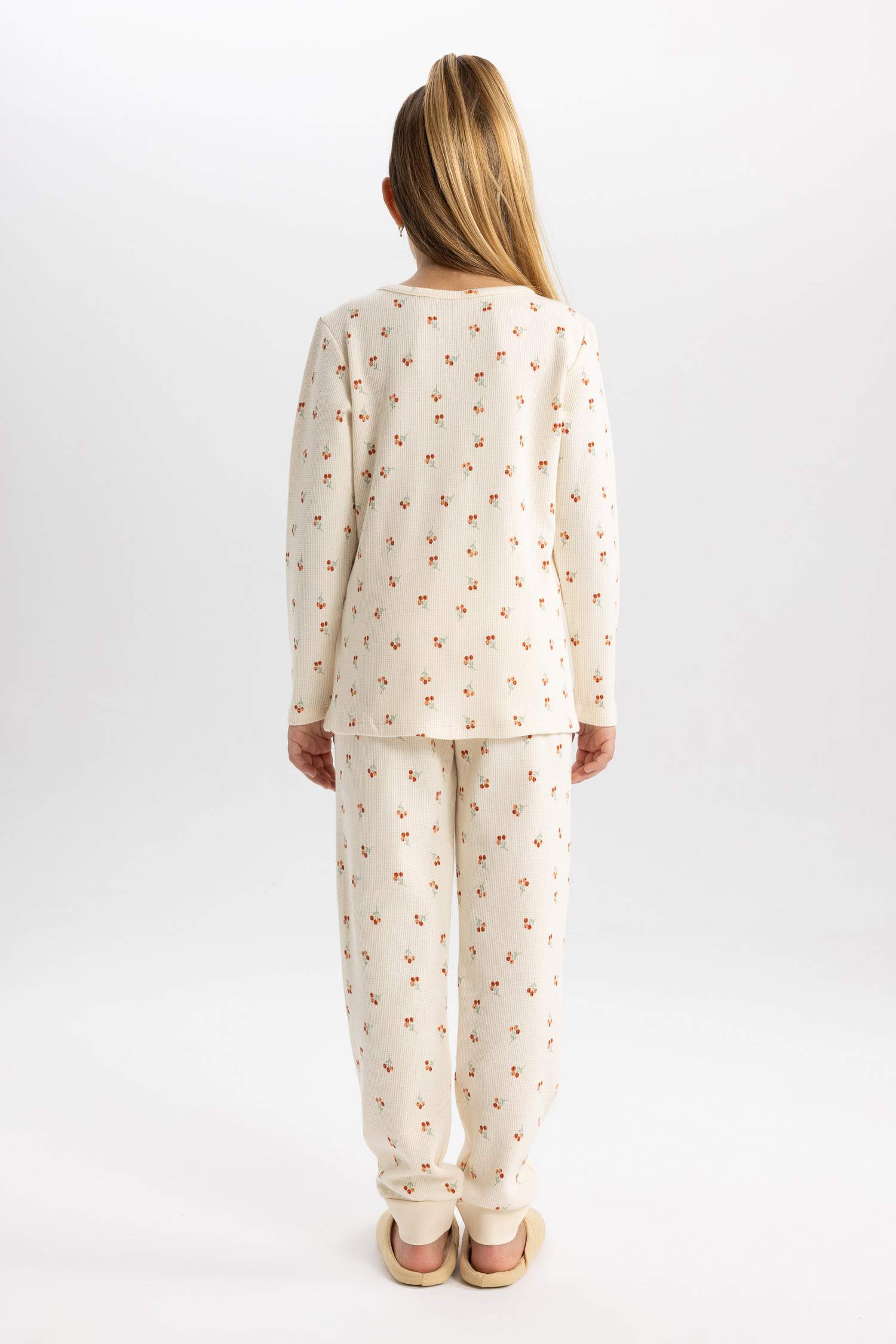 Pyjama à Manches Longues Pour Fille