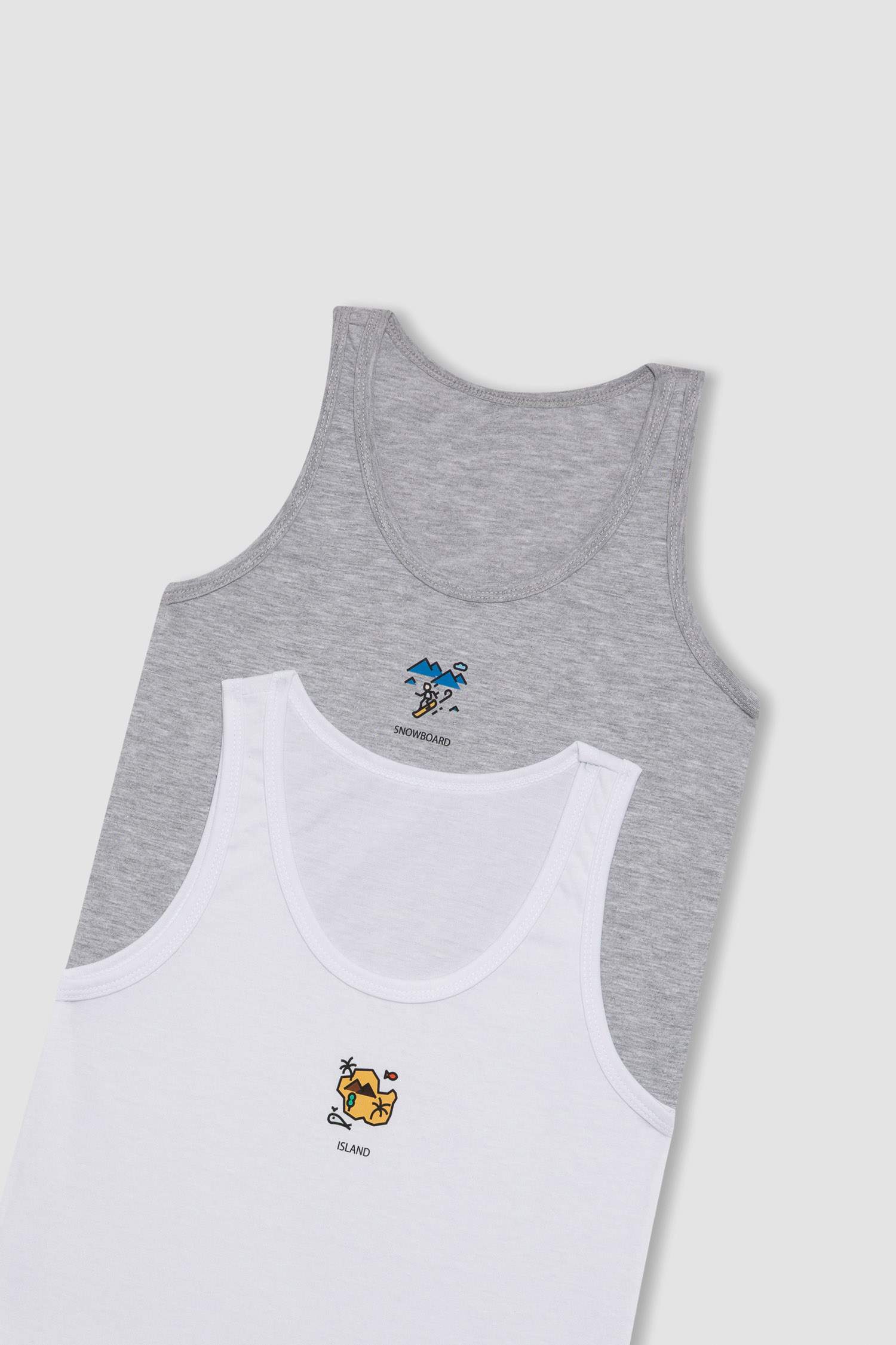 Майка для мальчиков, 2 шт