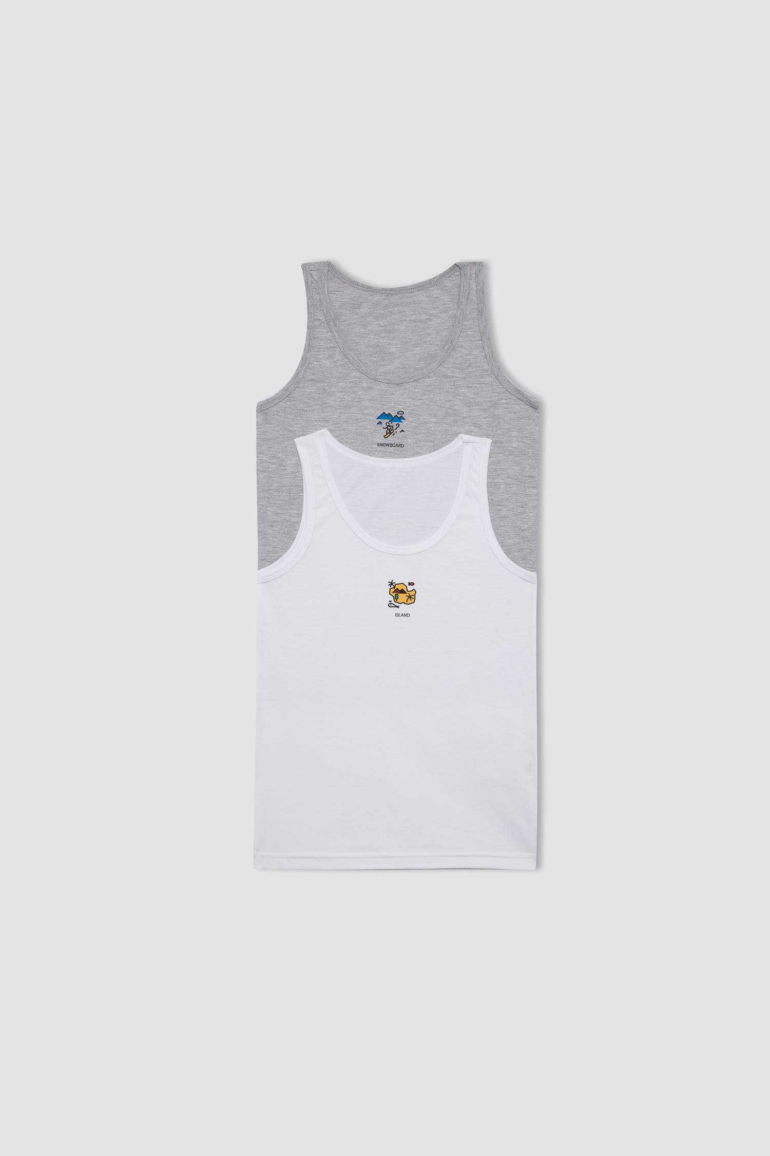 Майка для мальчиков, 2 шт