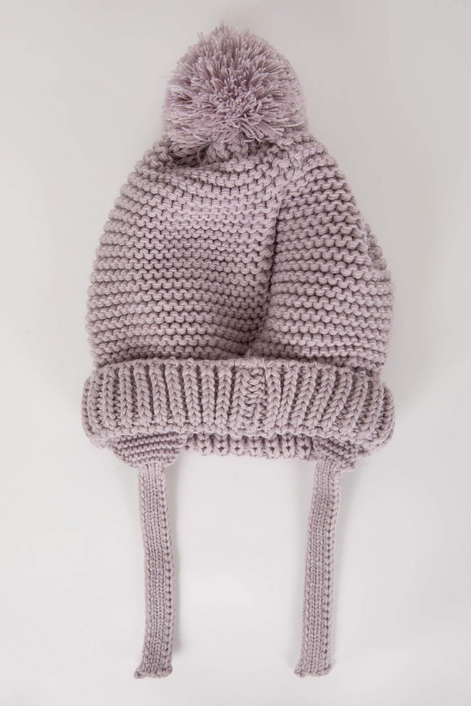 Baby Girl Pompom Knitwear Beret