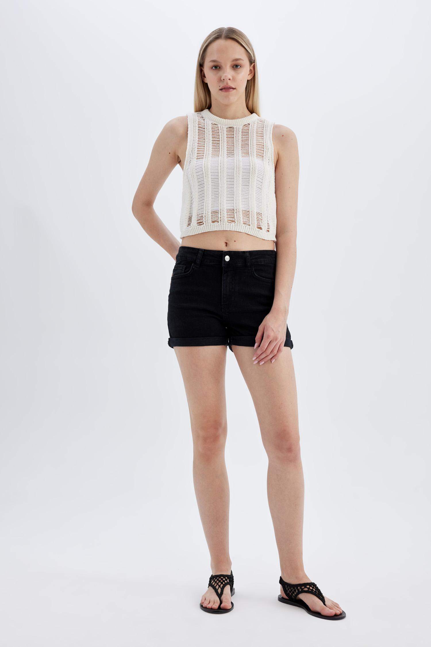 Débardeur coupe régulière à Col Rond