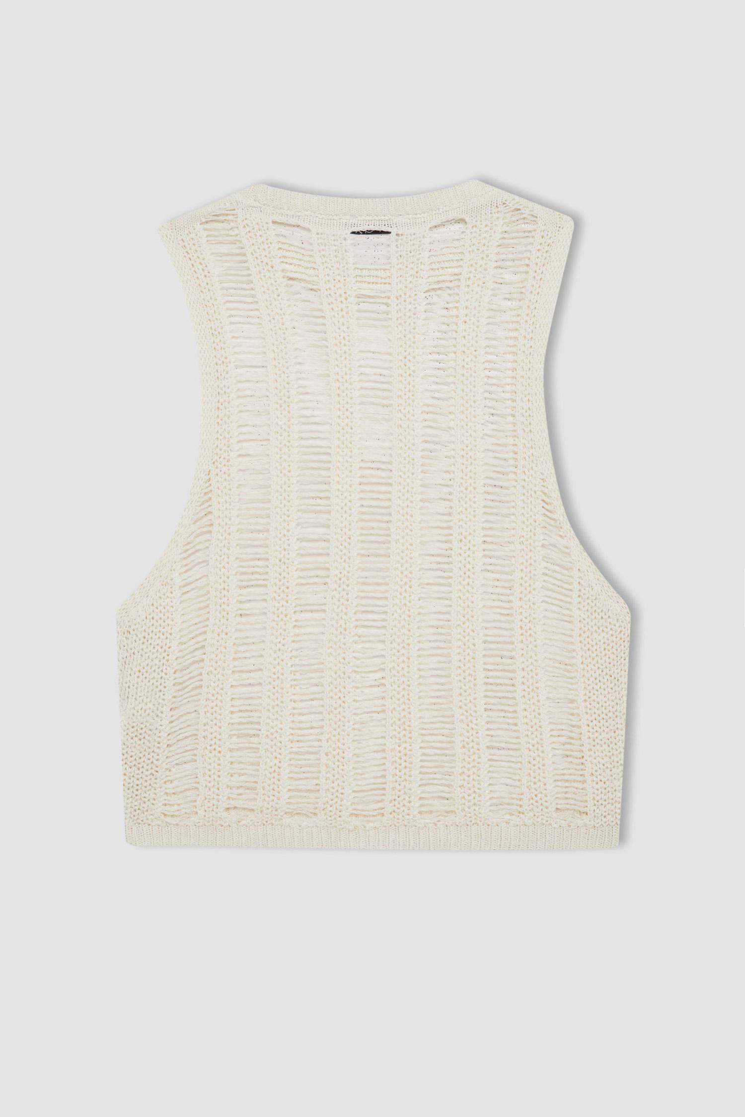 Débardeur coupe régulière à Col Rond