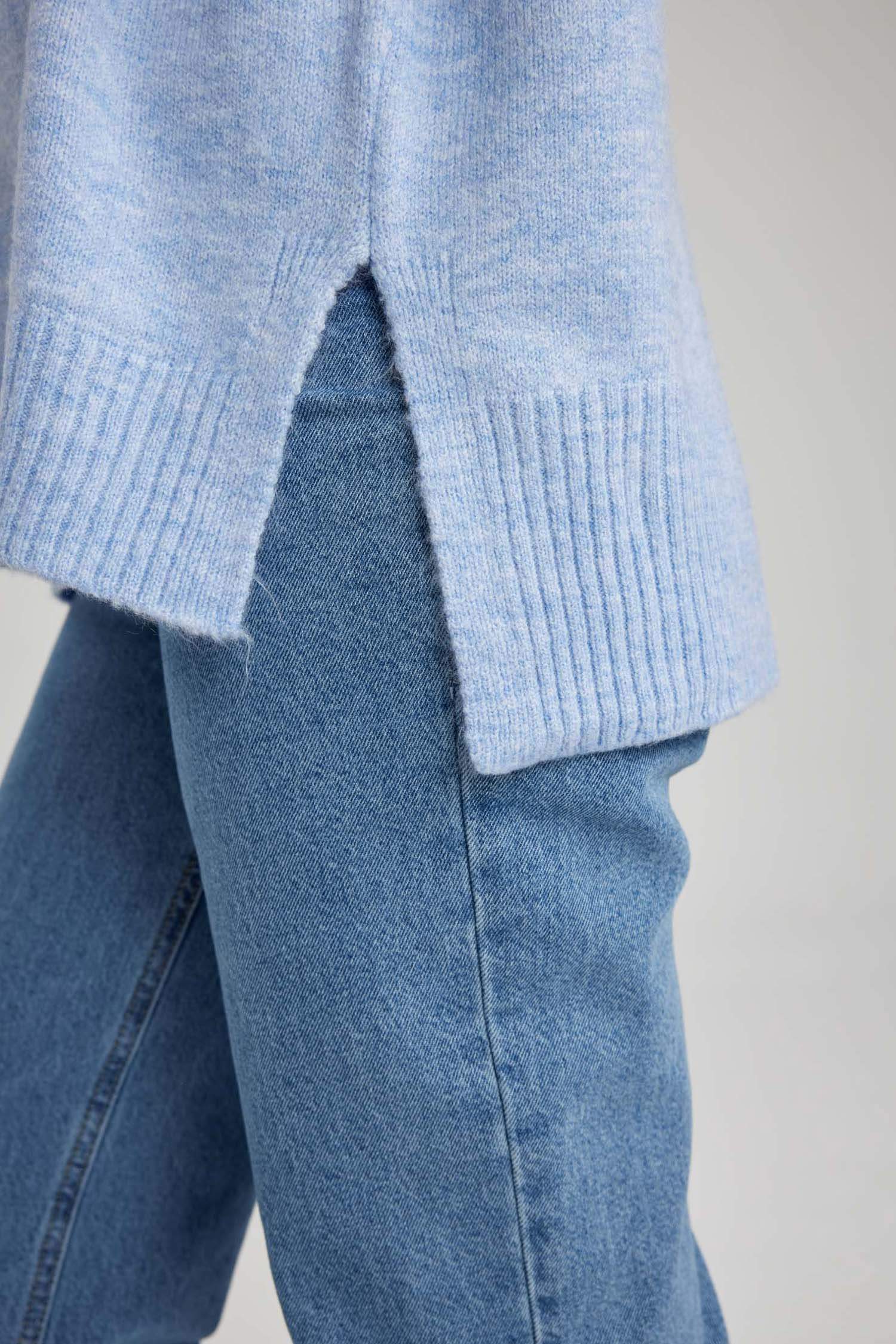 Relax Fit Crew Neck Tunic