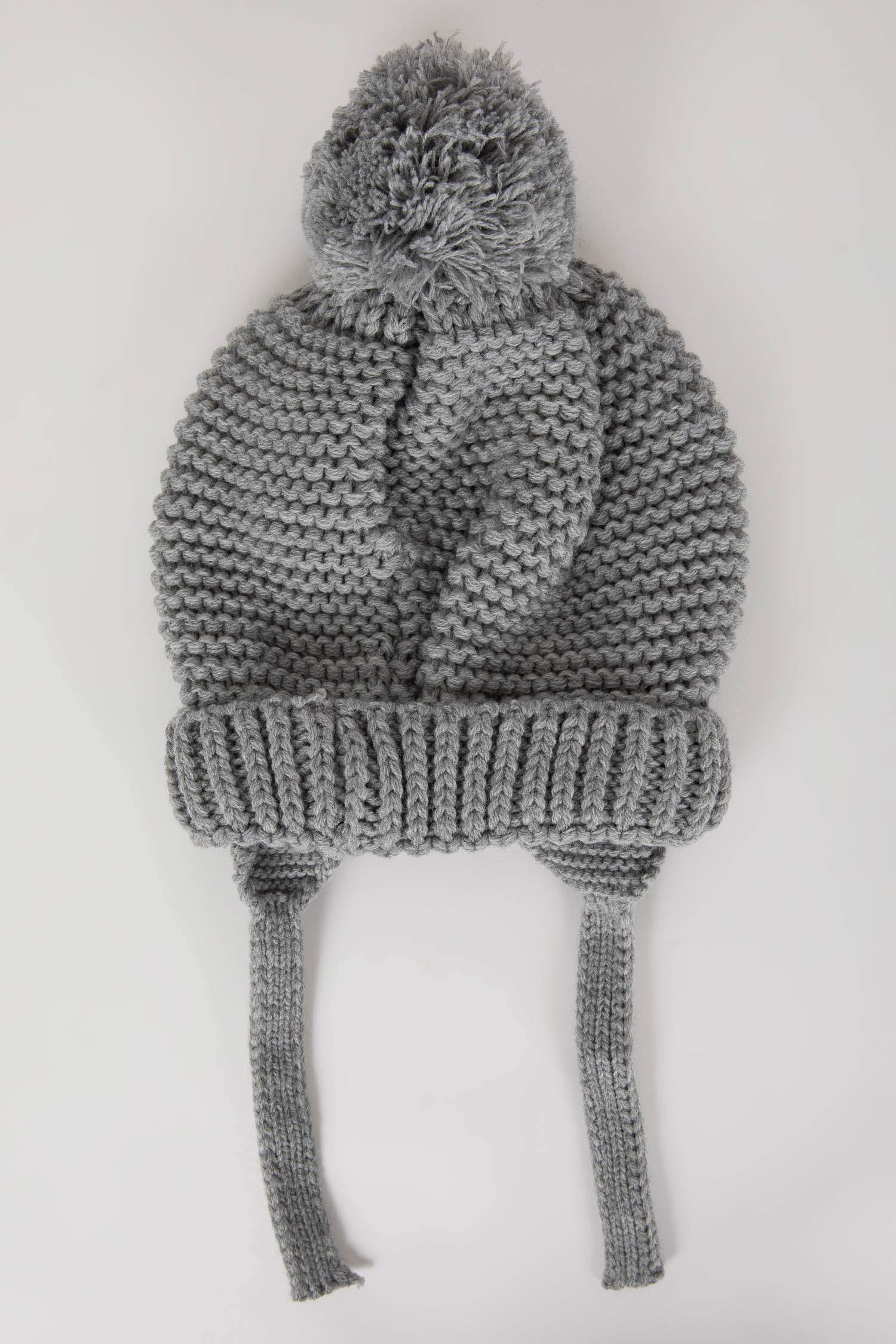 Baby Boy Pompom Knitwear Beret