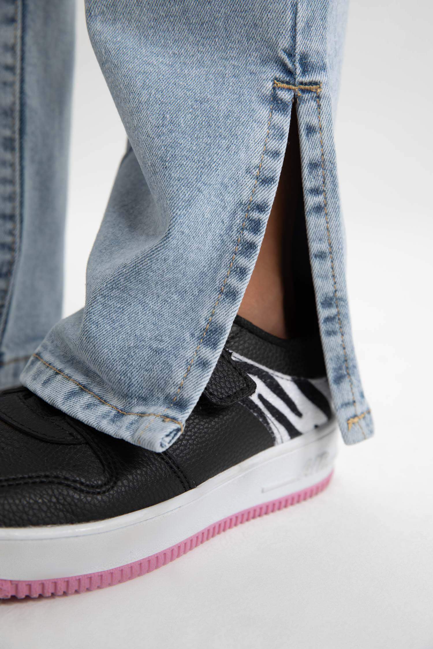 Қыздарға тік пішім джинсы Шалбар