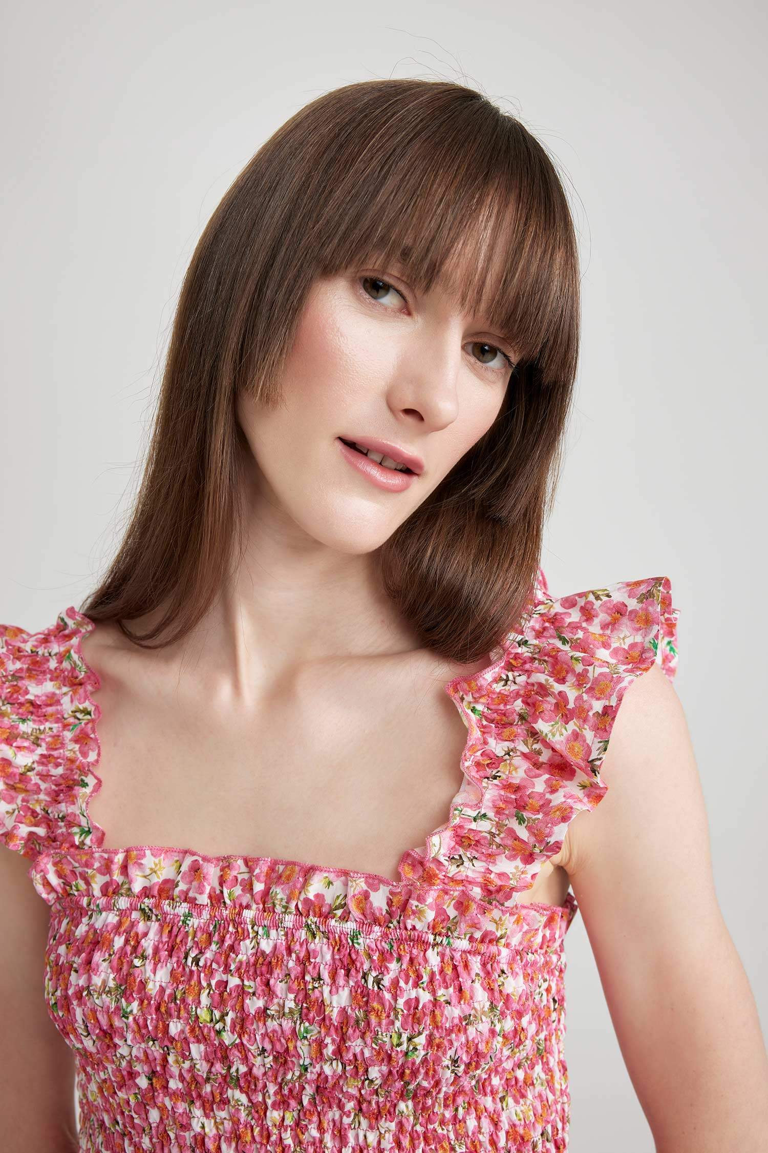 Chemisier Sans Manches Coupe Slim Sans Bretelles