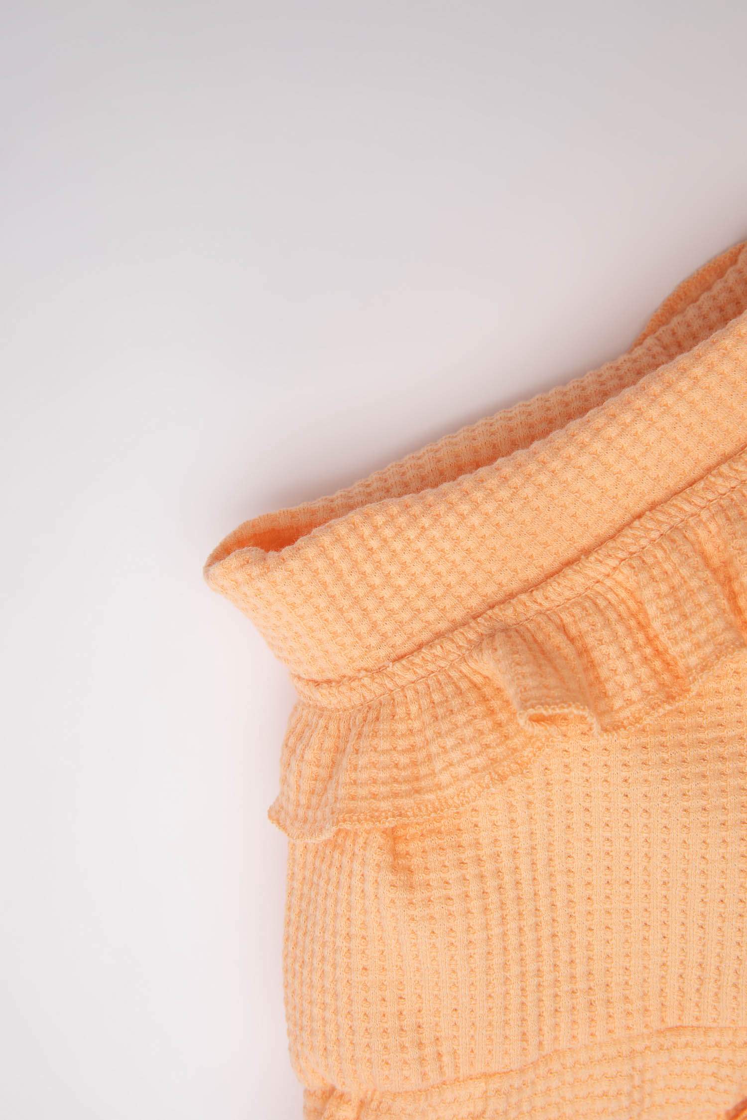 Baby Girl Comfort Fit Waffle Shorts