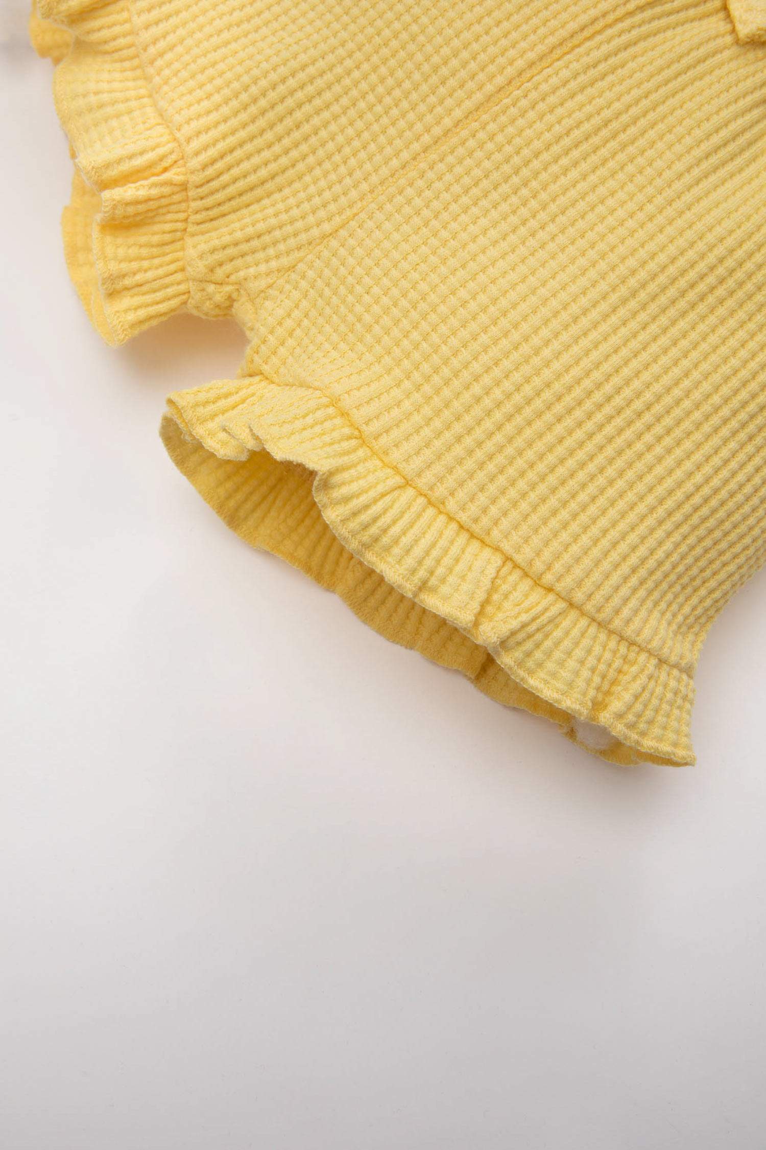 Baby Girl Comfort Fit Waffle Shorts