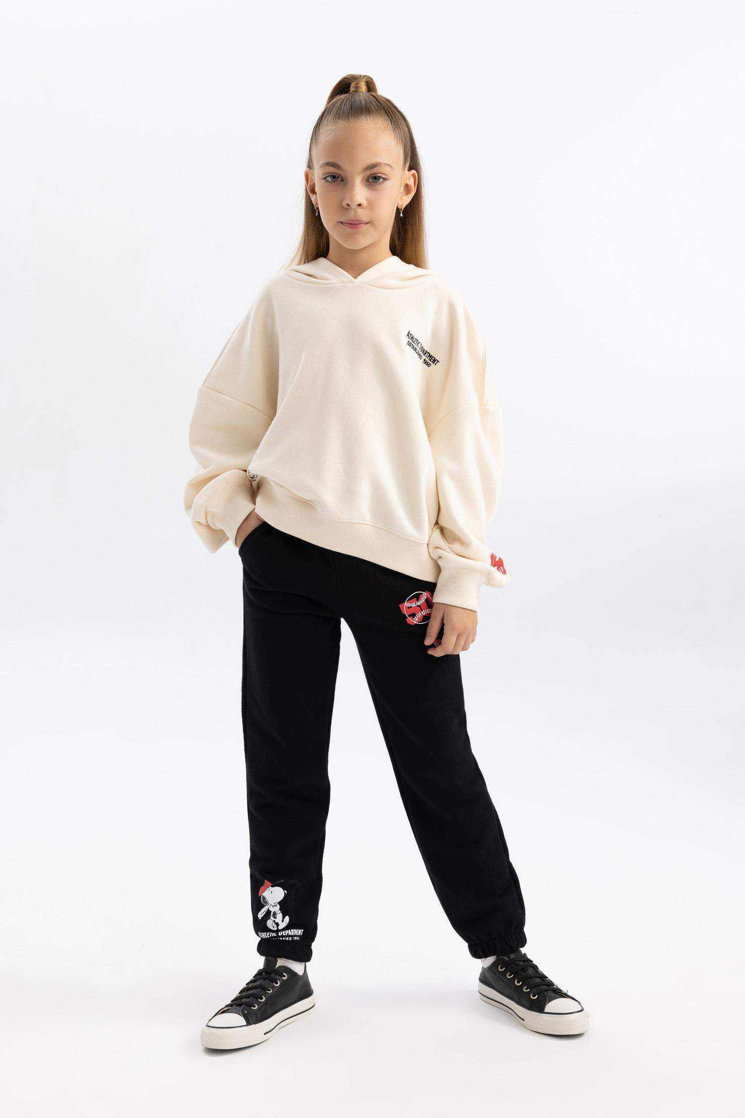 Girls Snoopy Jogger Sweatpants
