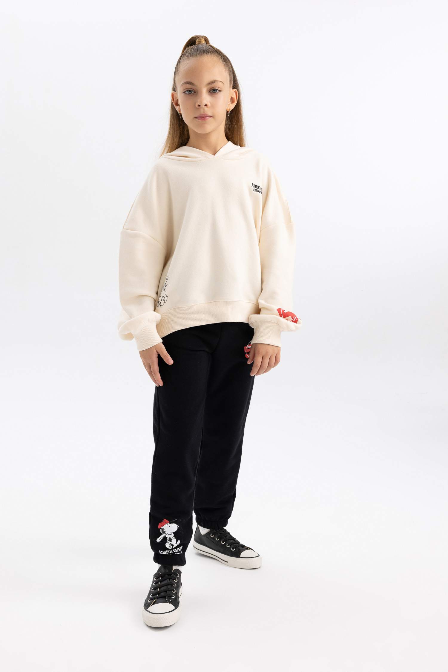 Girls Snoopy Jogger Sweatpants
