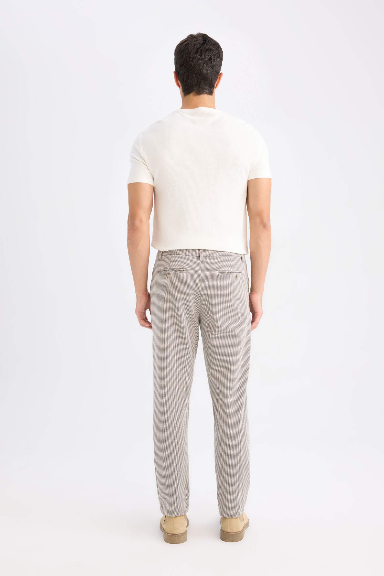 بنطلون جبردين قصة عادية بجيب