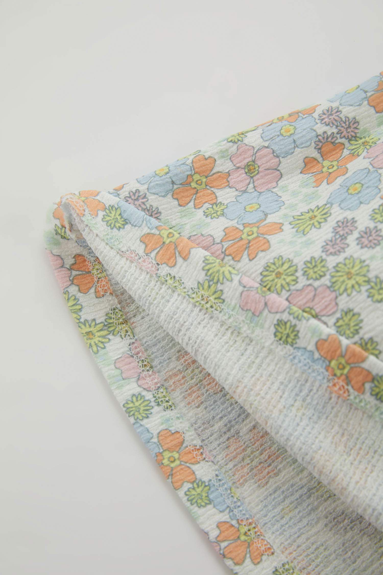 Kız Bebek Çiçekli Askılı Elbise