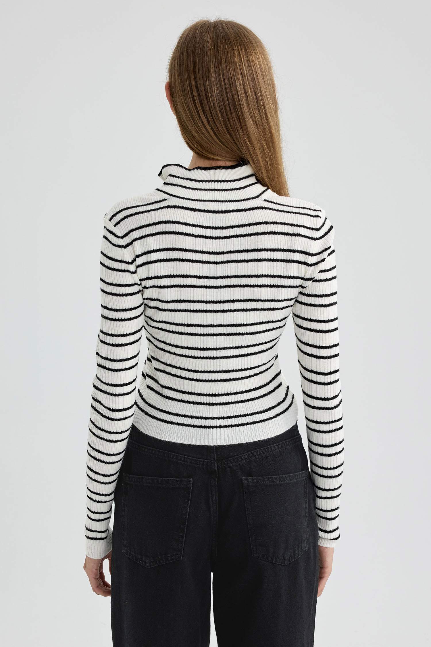 بلوز صوف تريكو سليم فيت بياخة بولو