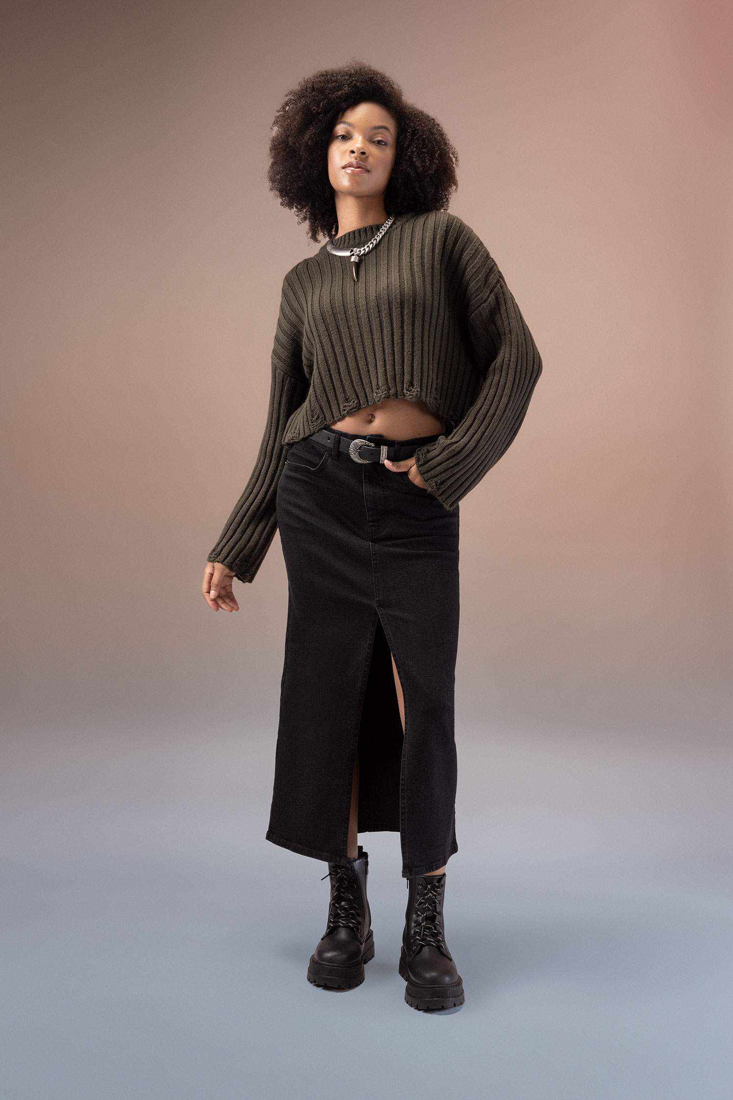 Regular Fit Crew Neck Knitwear Pullover