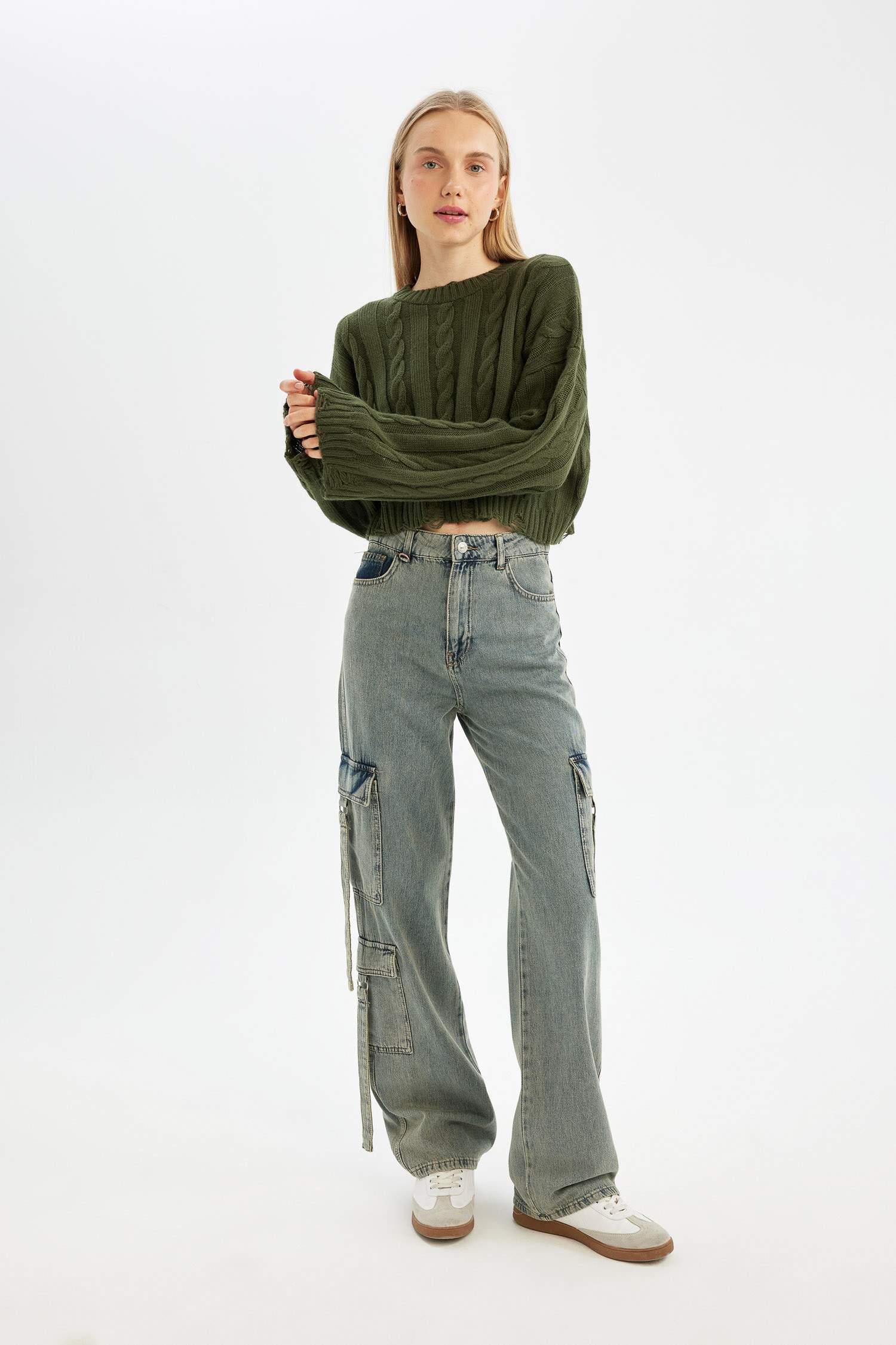 Regular Fit Crew Neck Knitwear Pullover