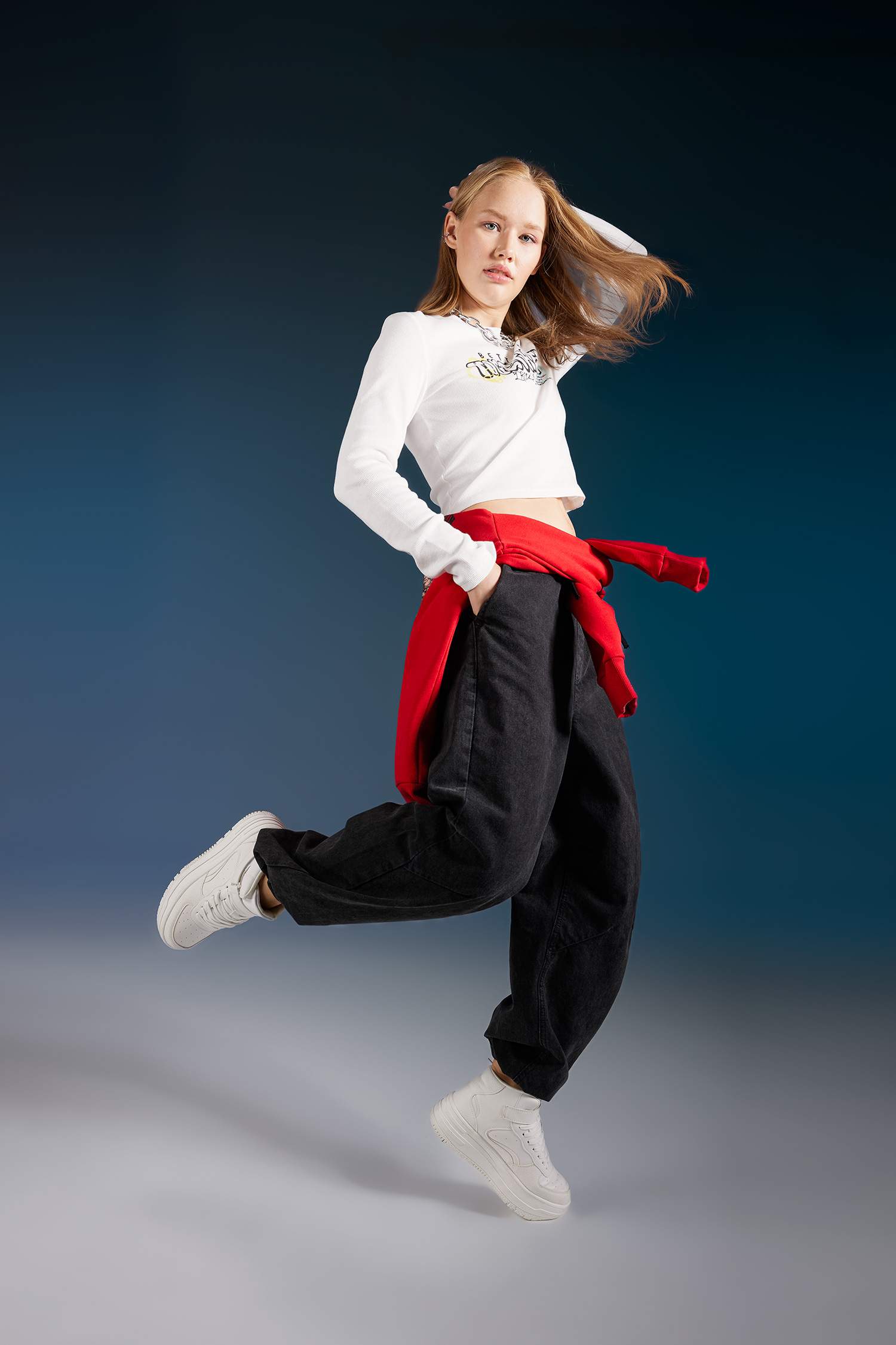 Джинсы джоггеры