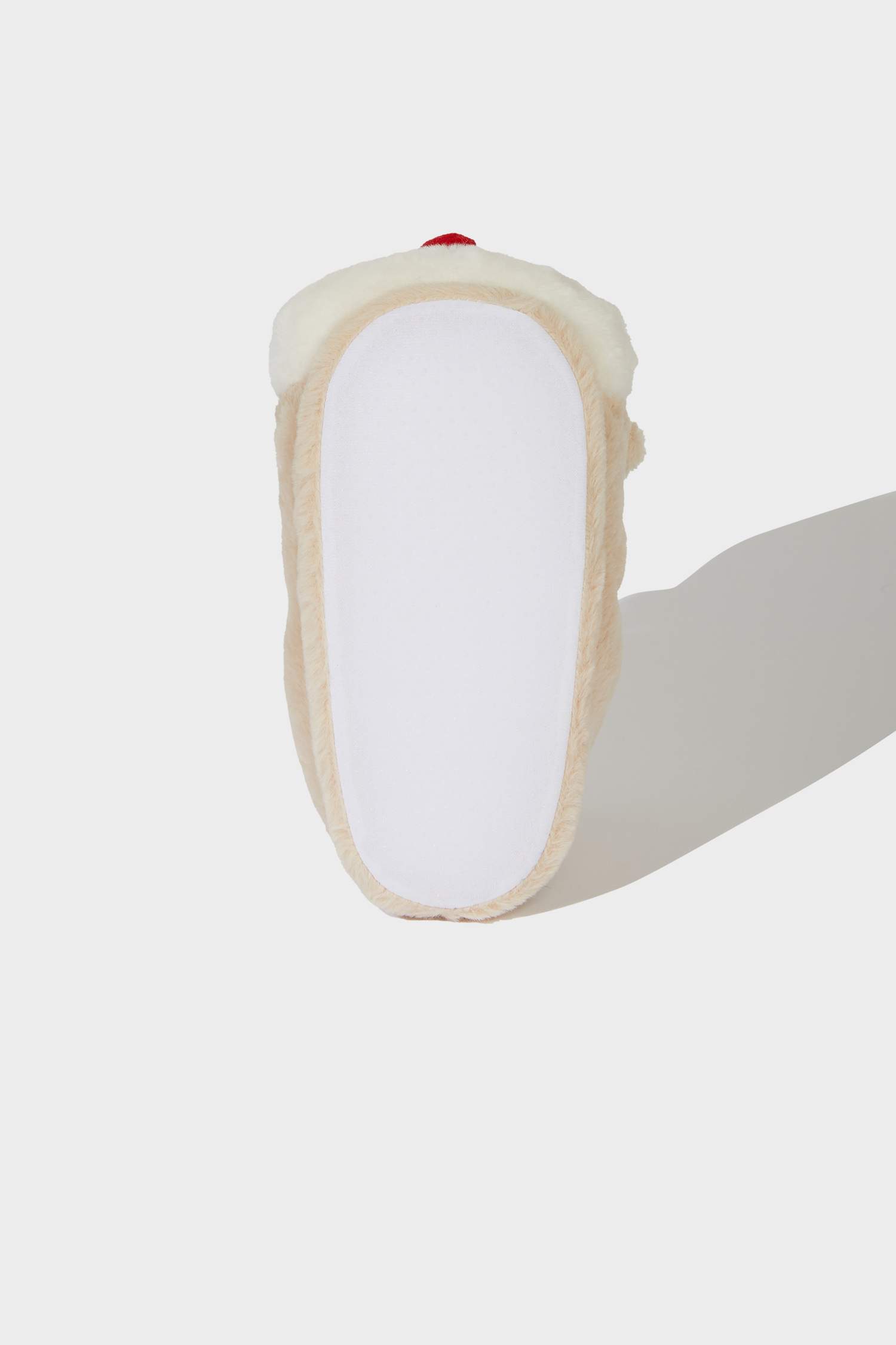 Kız Çocuk Yılbaşı Temalı Düz Taban Panduf