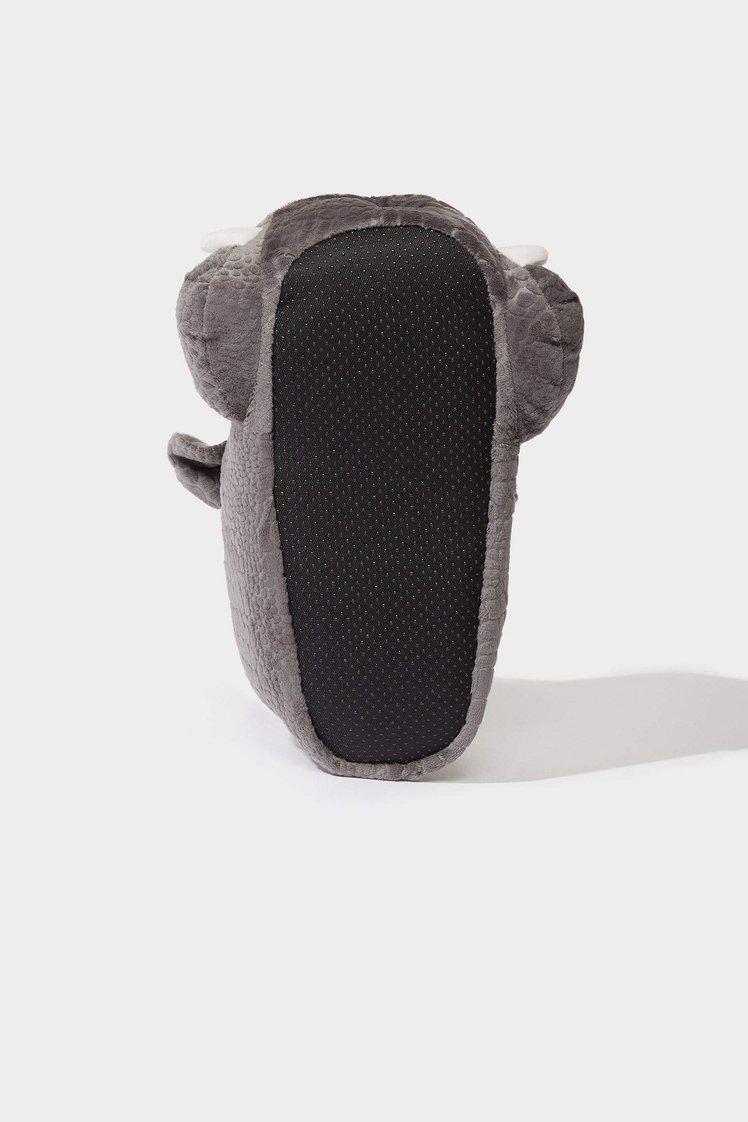 Erkek Köpek Temalı Düz Taban Panduf