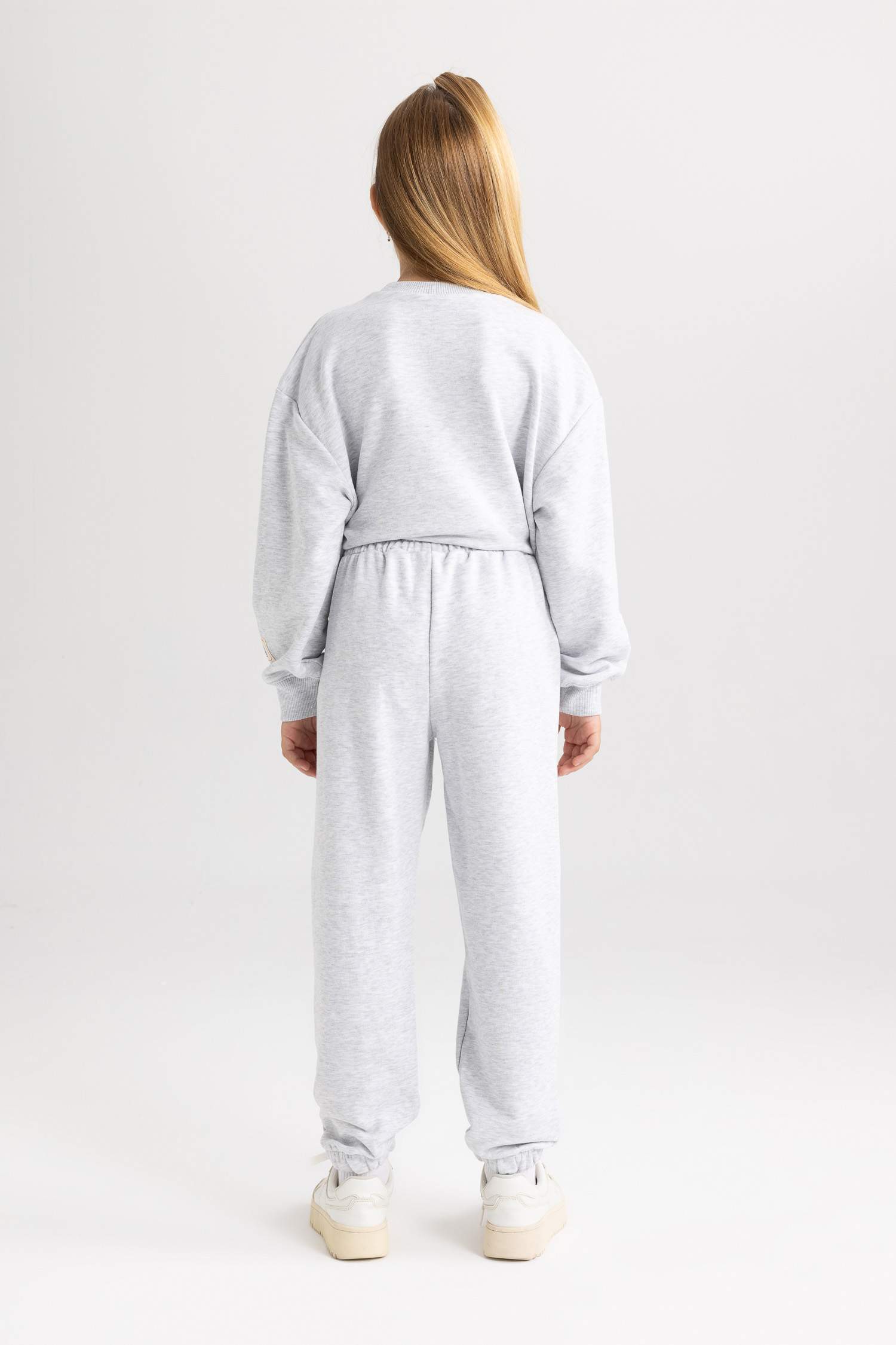 Kız Çocuk NBA Wordmark Relax Fit Eşofman Altı