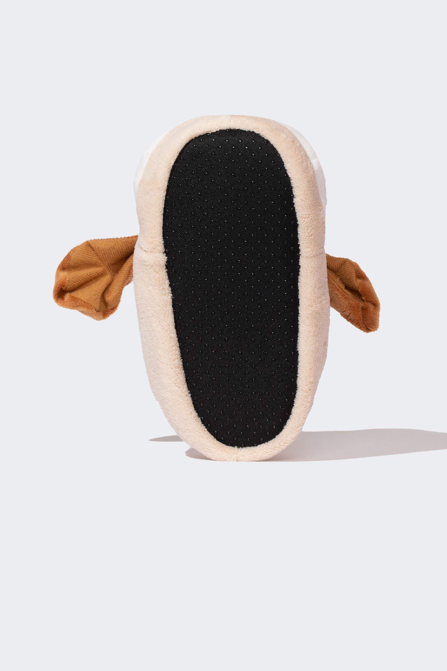 بوت منزلي اولادي بكعب مسطح بدون أربطة