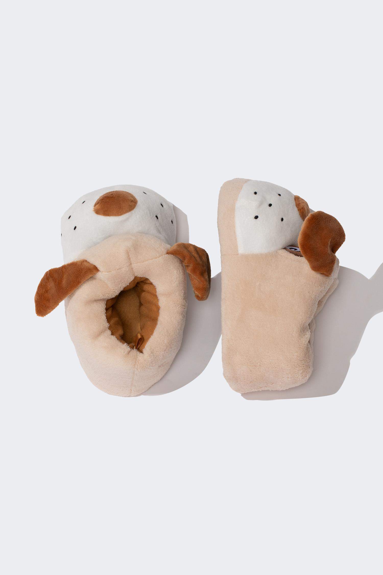 بوت منزلي اولادي بكعب مسطح بدون أربطة