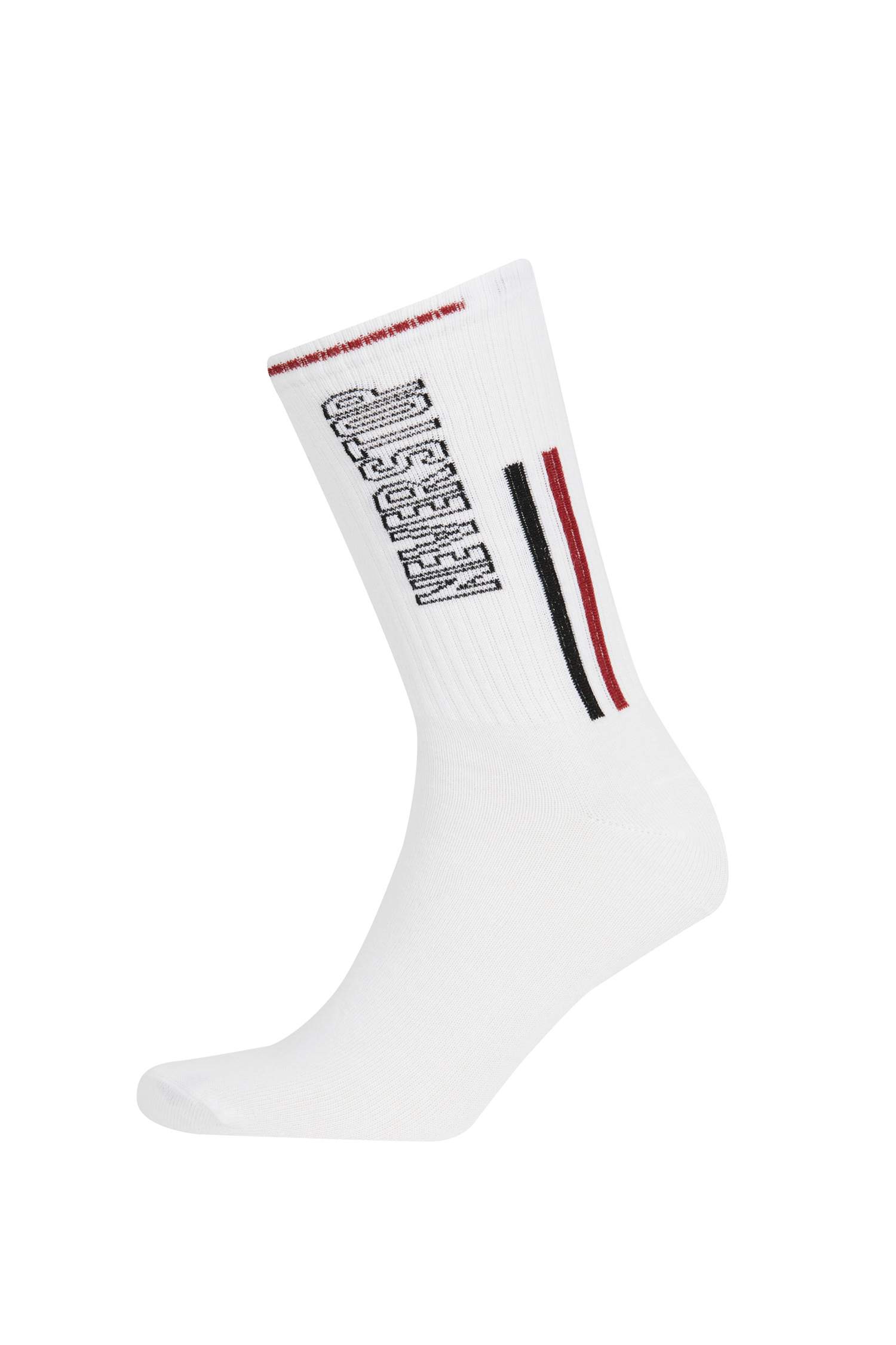 جوارب طويلة قطن رجالي - 3 قطع