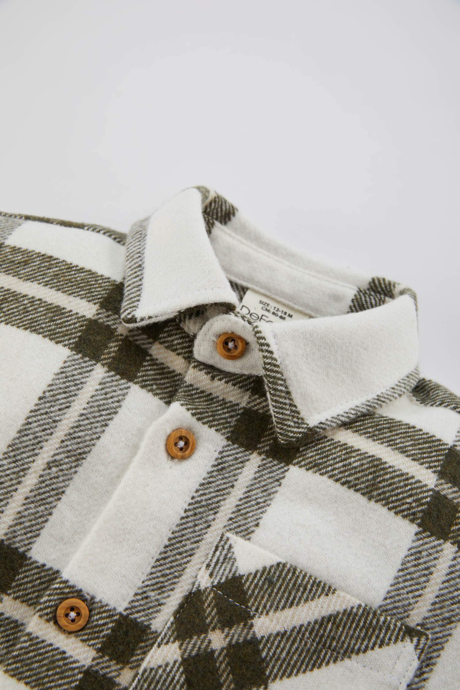 Рубашка с длинным рукавом для малышей мальчиков