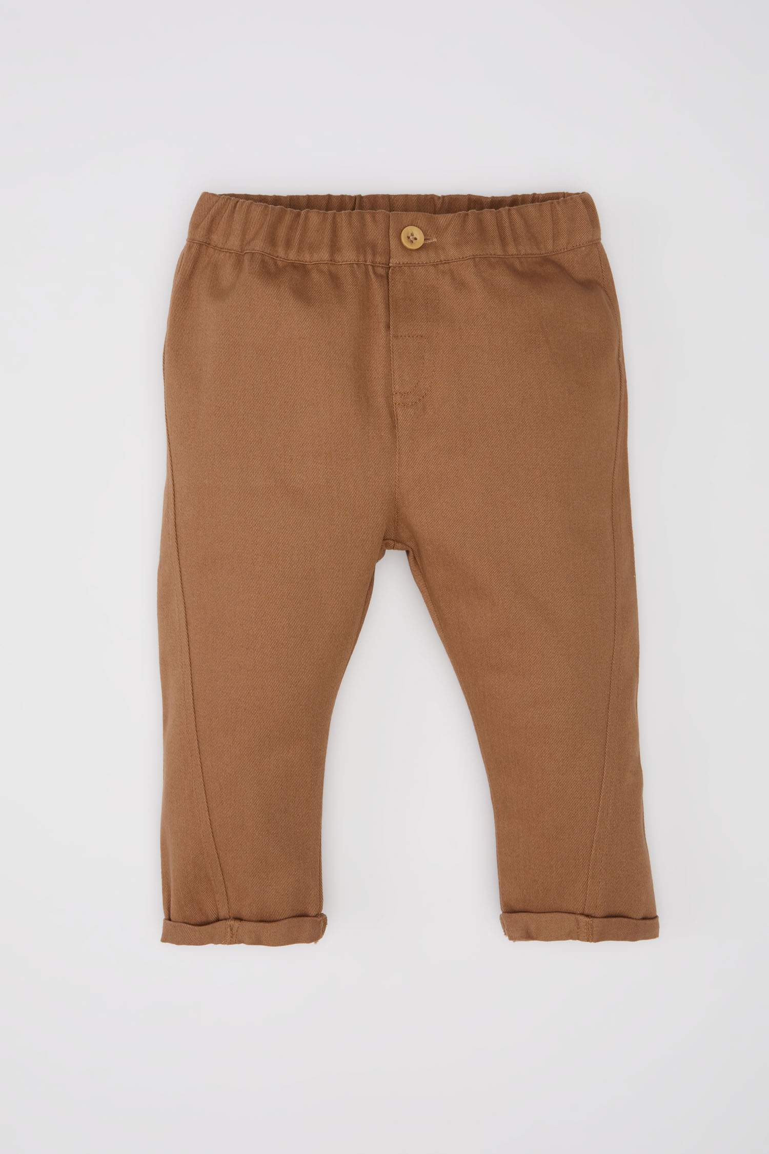 Erkek Bebek 2'li Takım Dik Yaka Fermuarlı Sweatshirt Beli Lastikli Alt